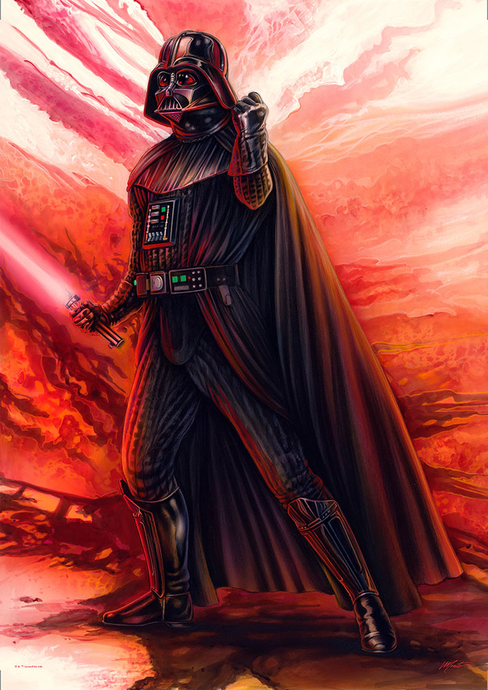 Star Wars (The Sith by Monte Moore) MightyPrint™ Wall Art MP17240820