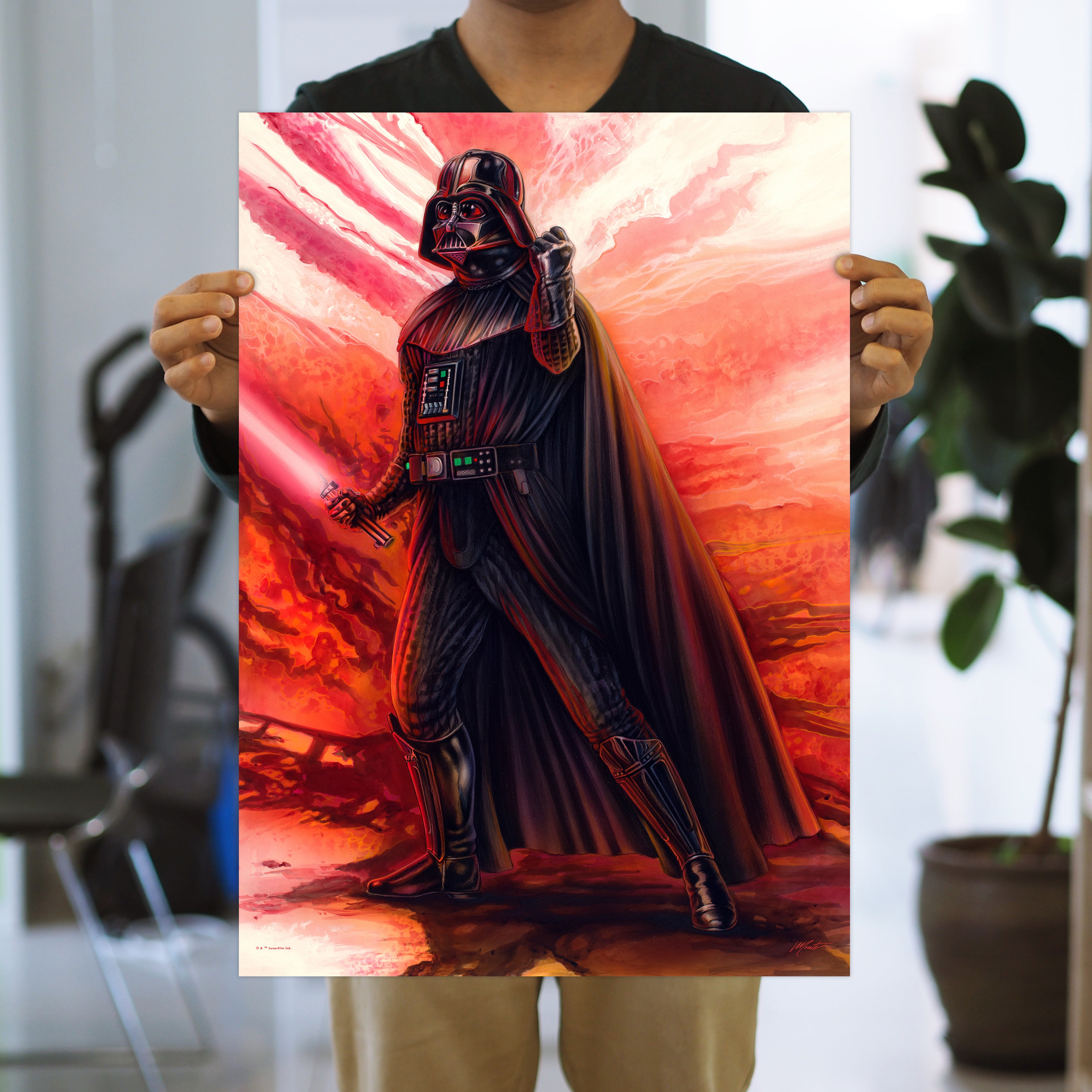 Star Wars (The Sith by Monte Moore) MightyPrint™ Wall Art MP17240820