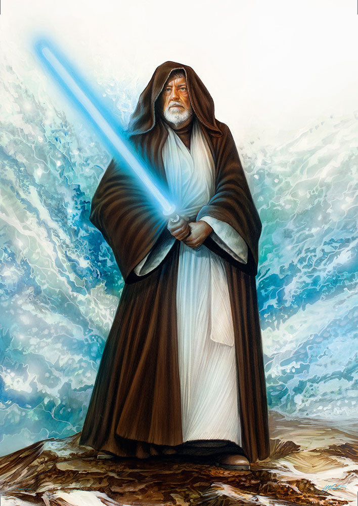 Star Wars (The Jedi Master by Monte Moore) MightyPrint™ Wall Art MP17240821