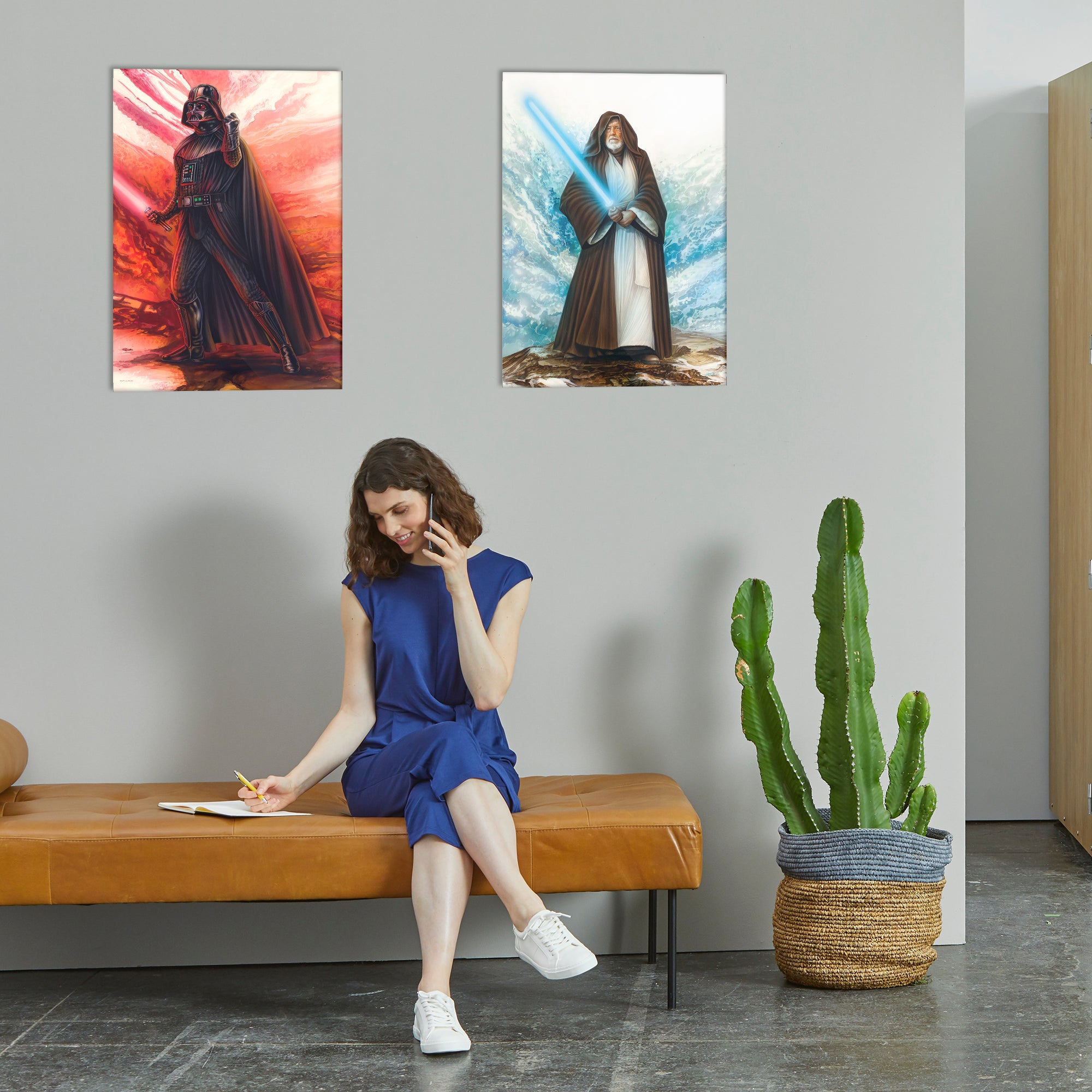 Star Wars (The Jedi Master by Monte Moore) MightyPrint™ Wall Art MP17240821