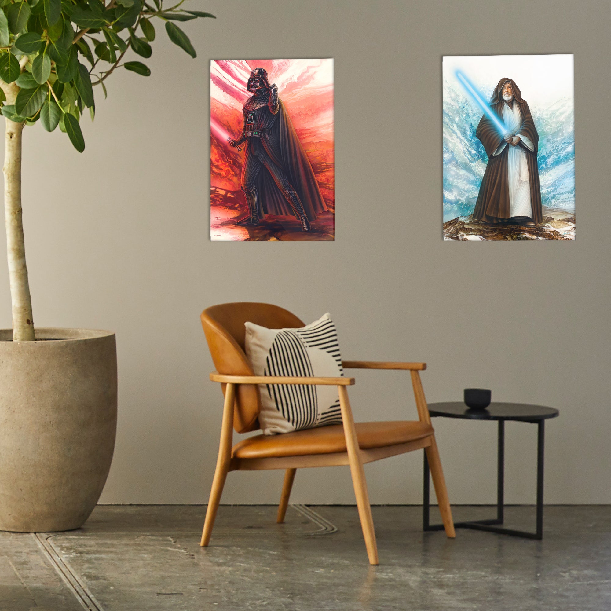 Star Wars (The Jedi Master by Monte Moore) MightyPrint™ Wall Art MP17240821