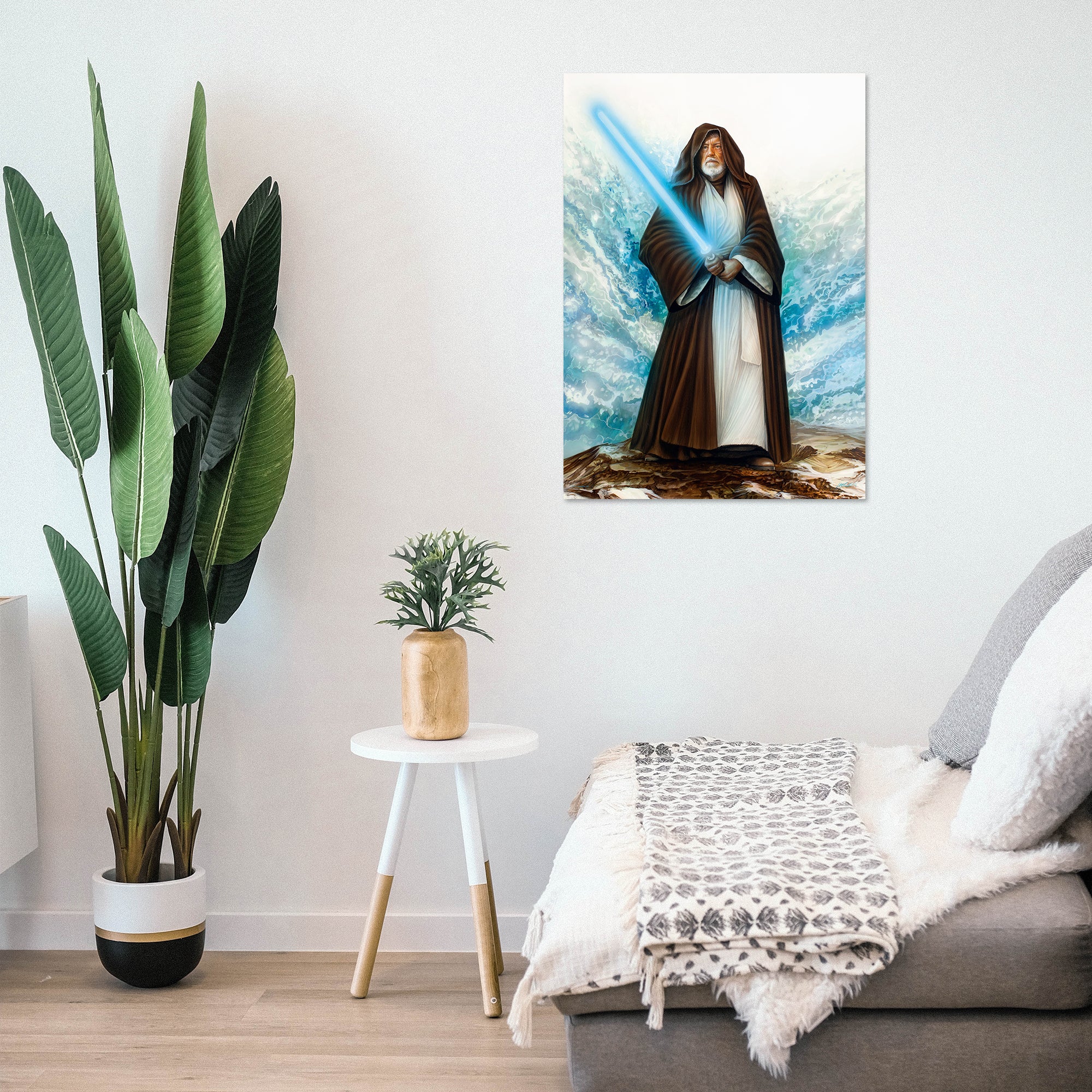 Star Wars (The Jedi Master by Monte Moore) MightyPrint™ Wall Art MP17240821