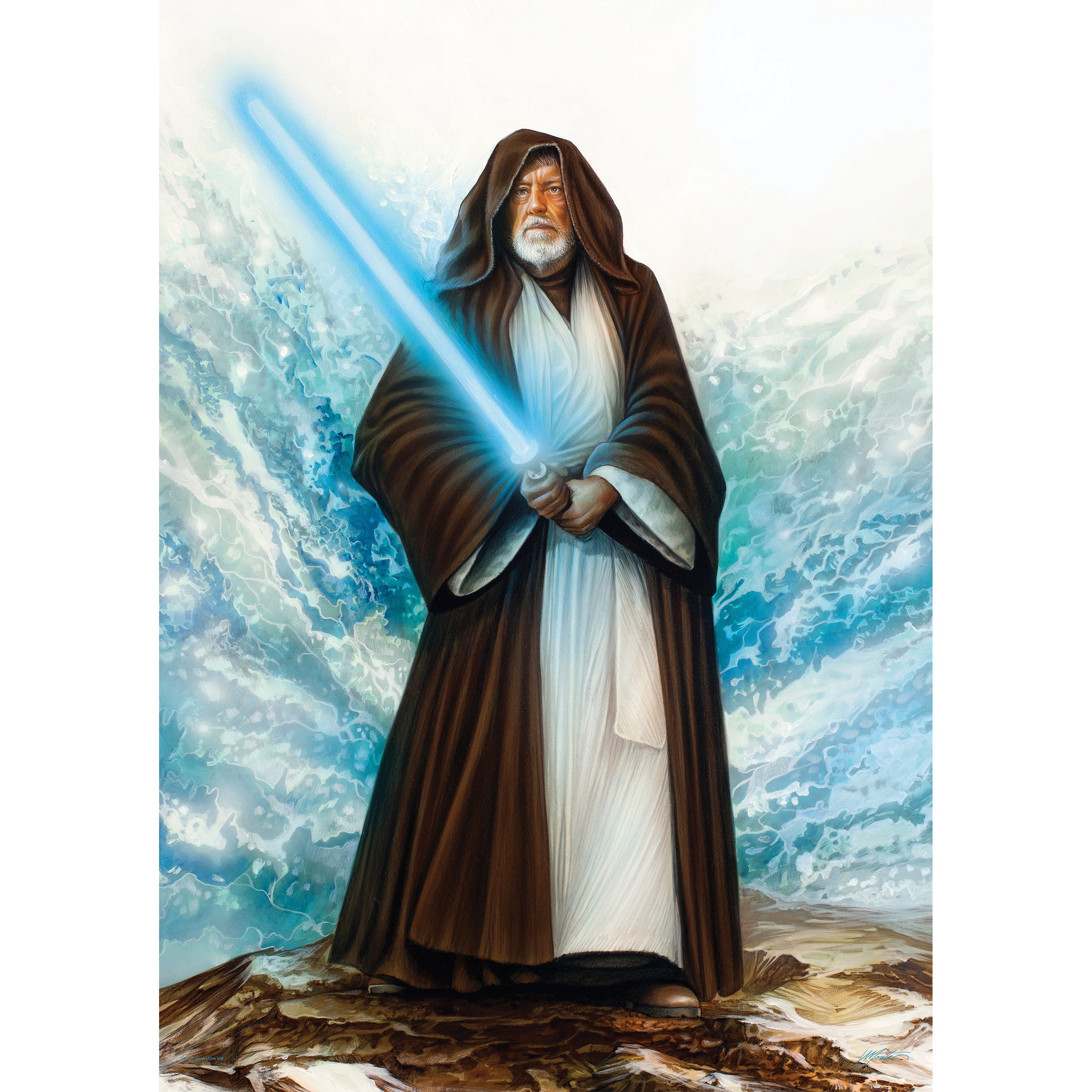 Star Wars (The Jedi Master by Monte Moore) MightyPrint™ Wall Art MP17240821