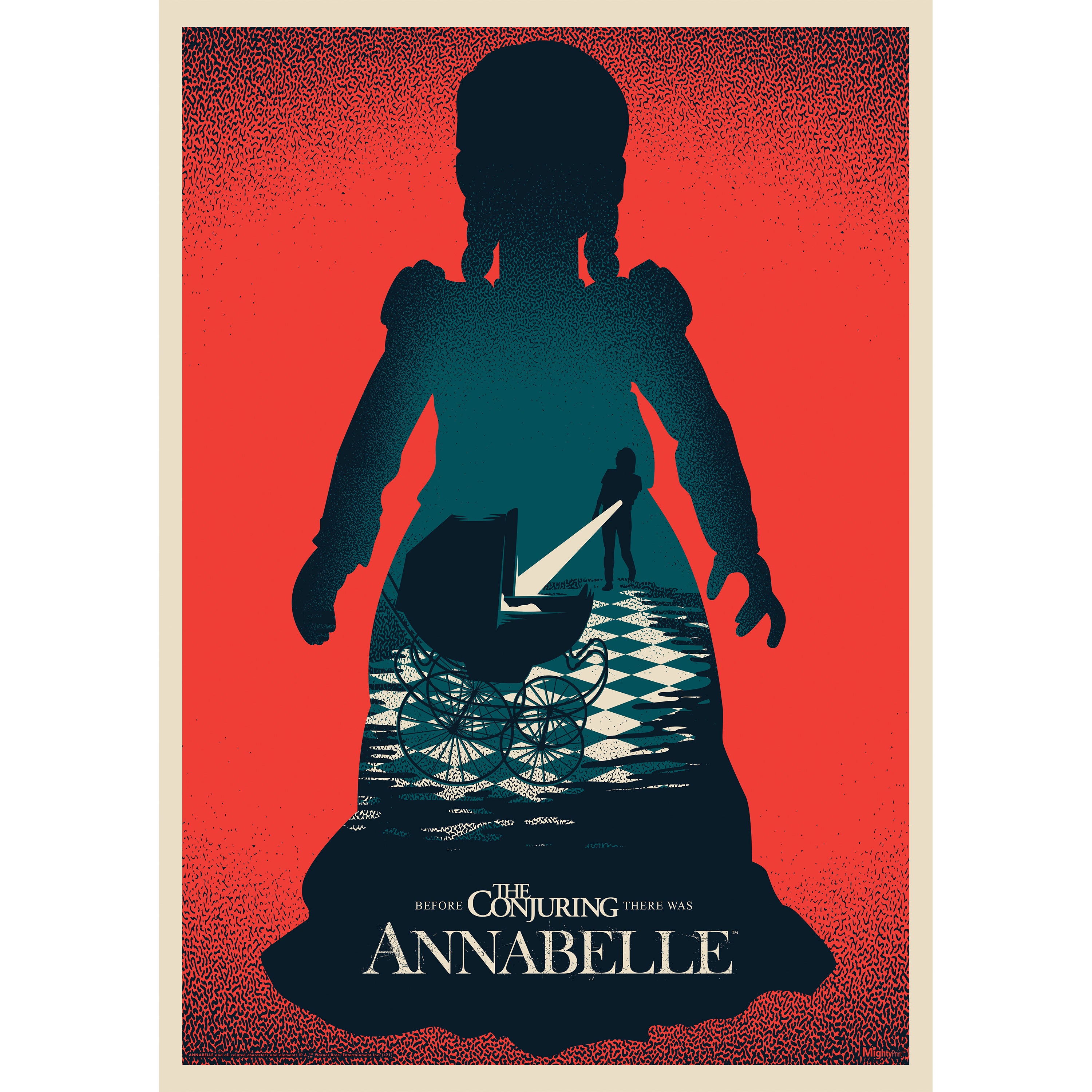 Annabelle (Vintage Movie Poster) MightyPrint™ Wall Art MP17240822