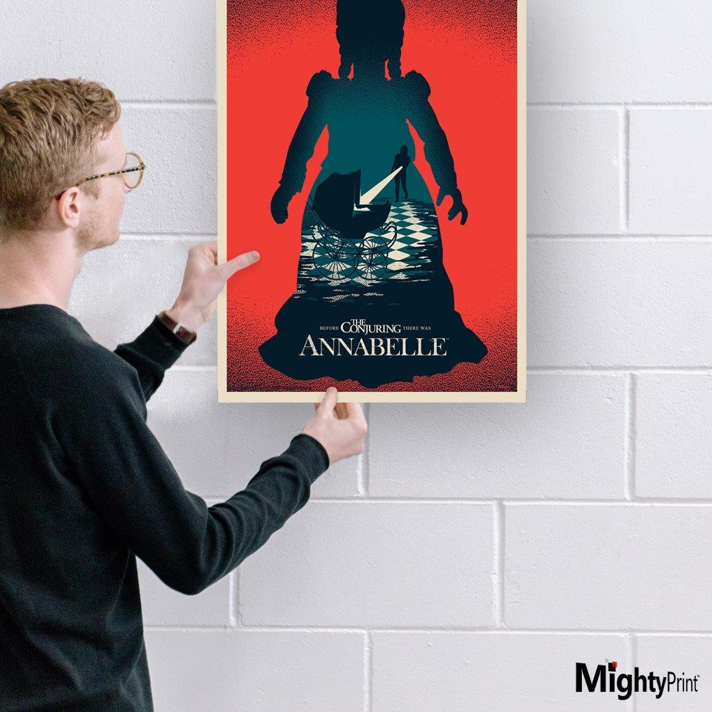 Annabelle (Vintage Movie Poster) MightyPrint™ Wall Art MP17240822