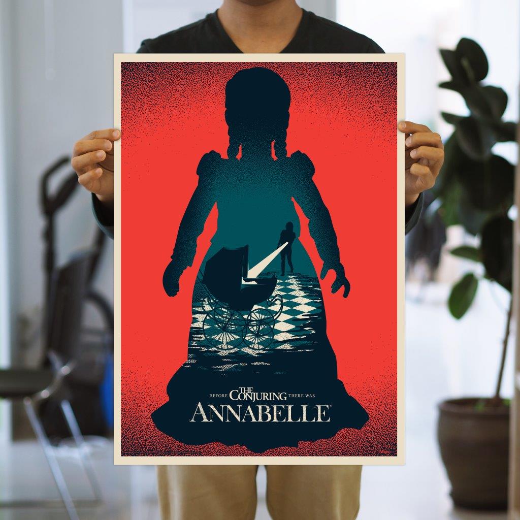 Annabelle (Vintage Movie Poster) MightyPrint™ Wall Art MP17240822