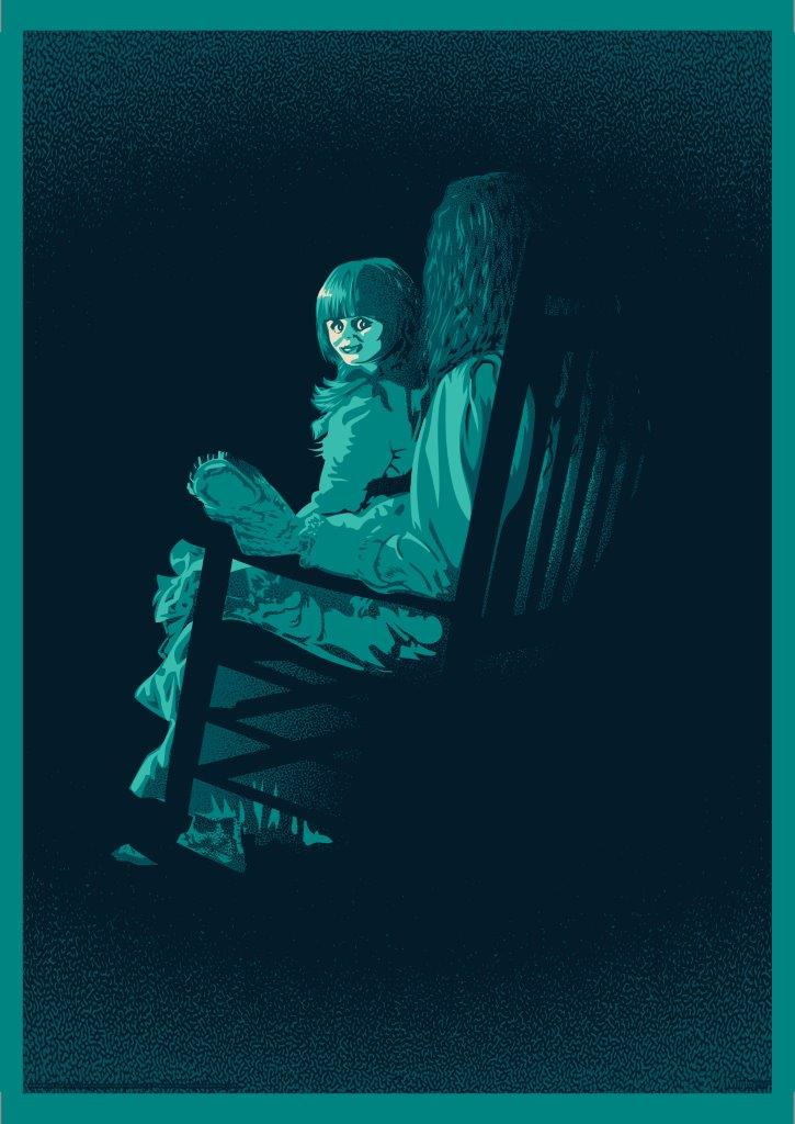 Annabelle (Vintage Art of Horror) MightyPrint™ Wall Art MP17240823