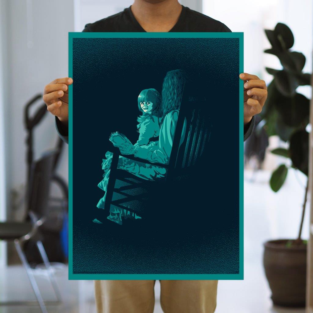 Annabelle (Vintage Art of Horror) MightyPrint™ Wall Art MP17240823