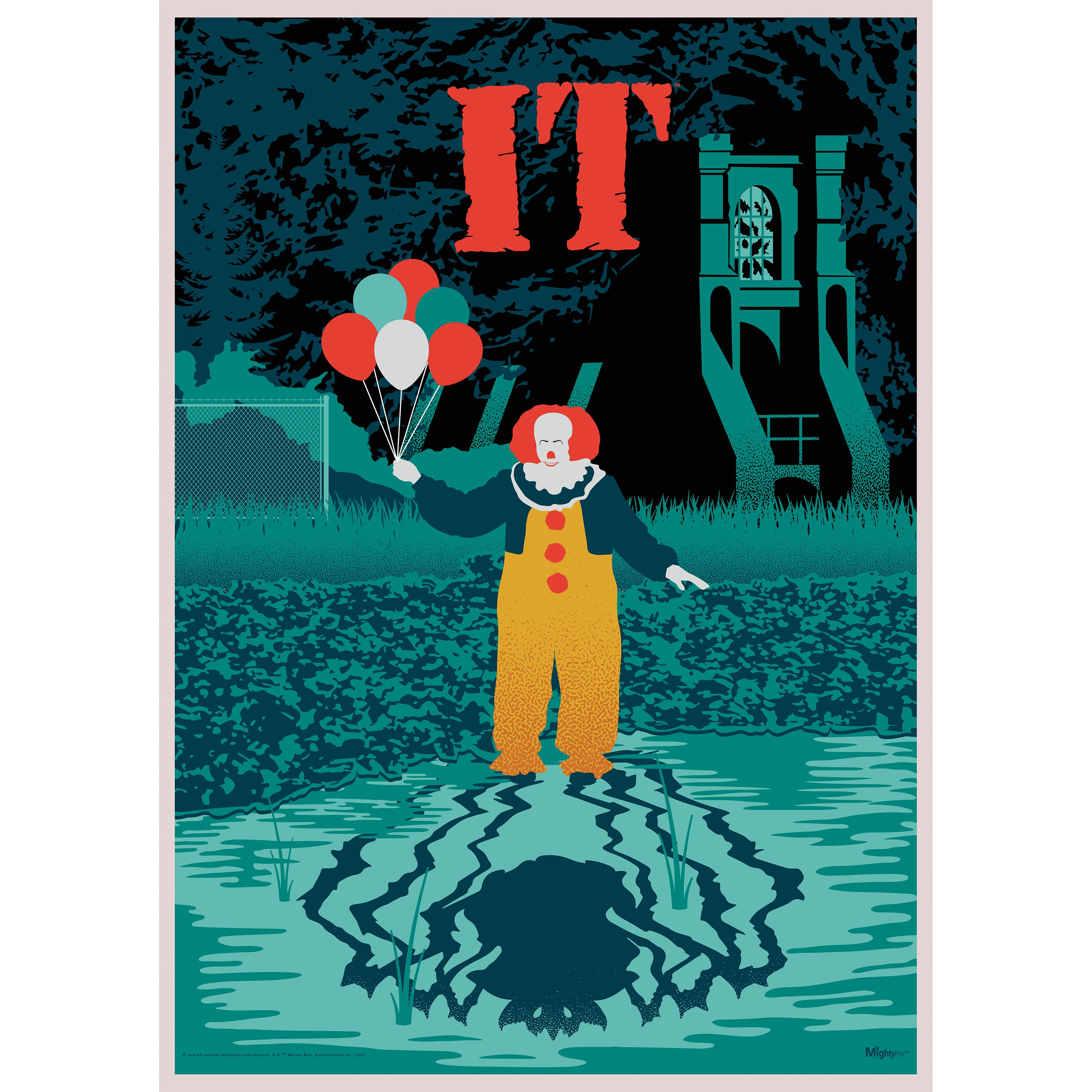 IT: The 1990 Series (Vintage Poster) MightyPrint™ Wall Art MP17240824