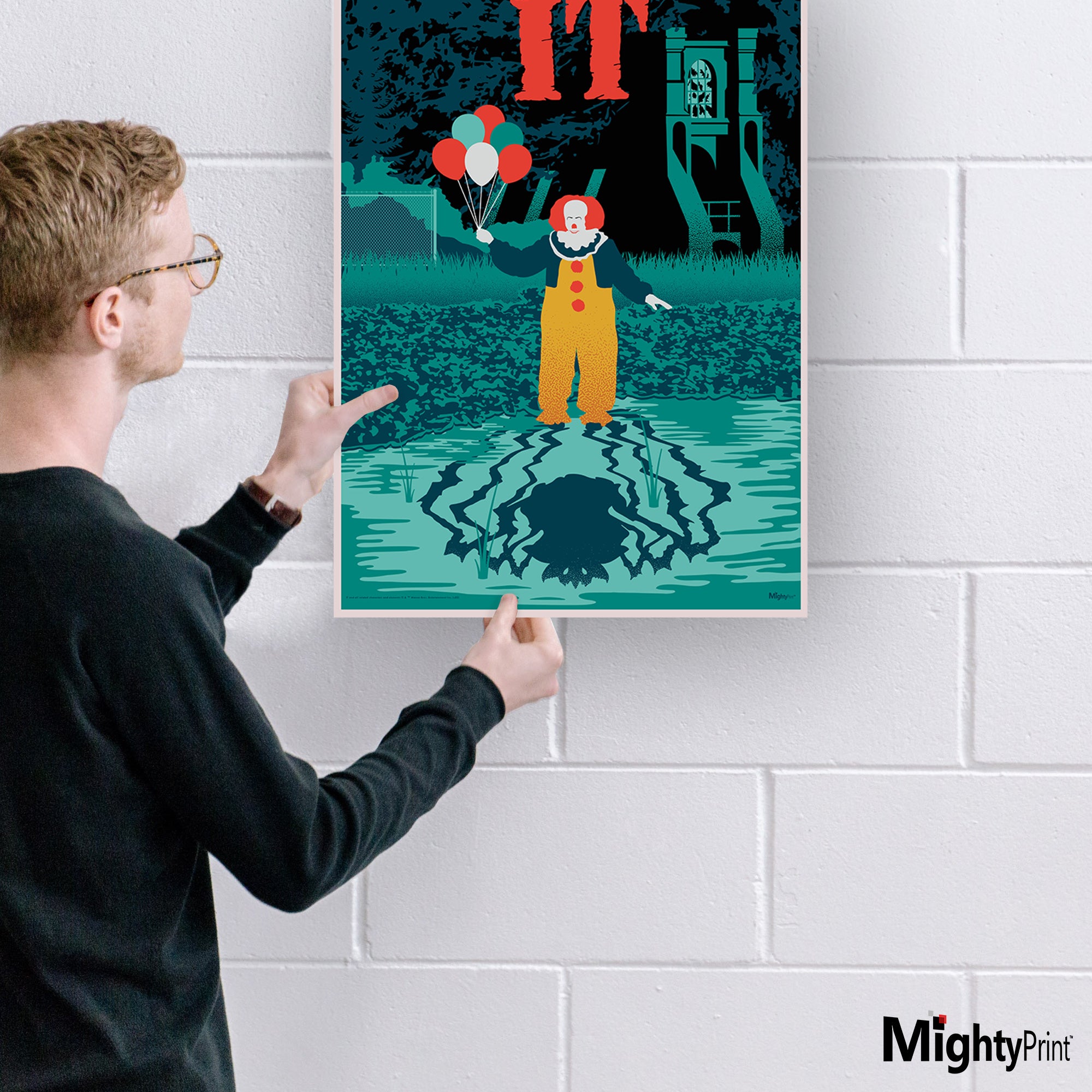 IT: The 1990 Series (Vintage Poster) MightyPrint™ Wall Art MP17240824