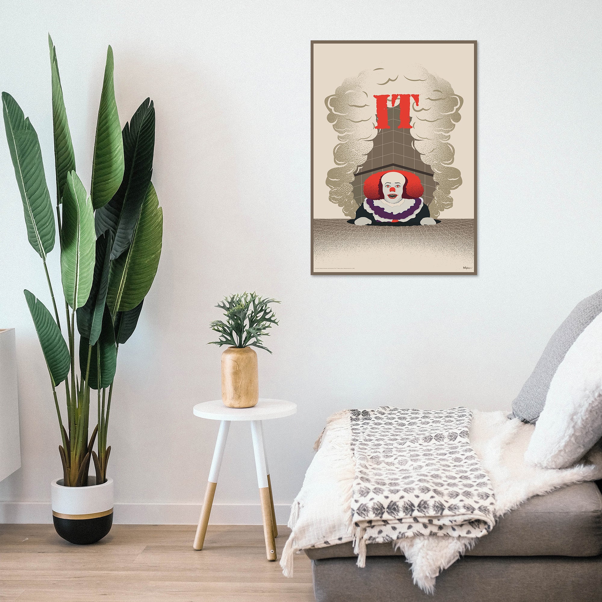 IT: The 1990 Series (Vintage Pennywise) MightyPrint™ Wall Art MP17240825