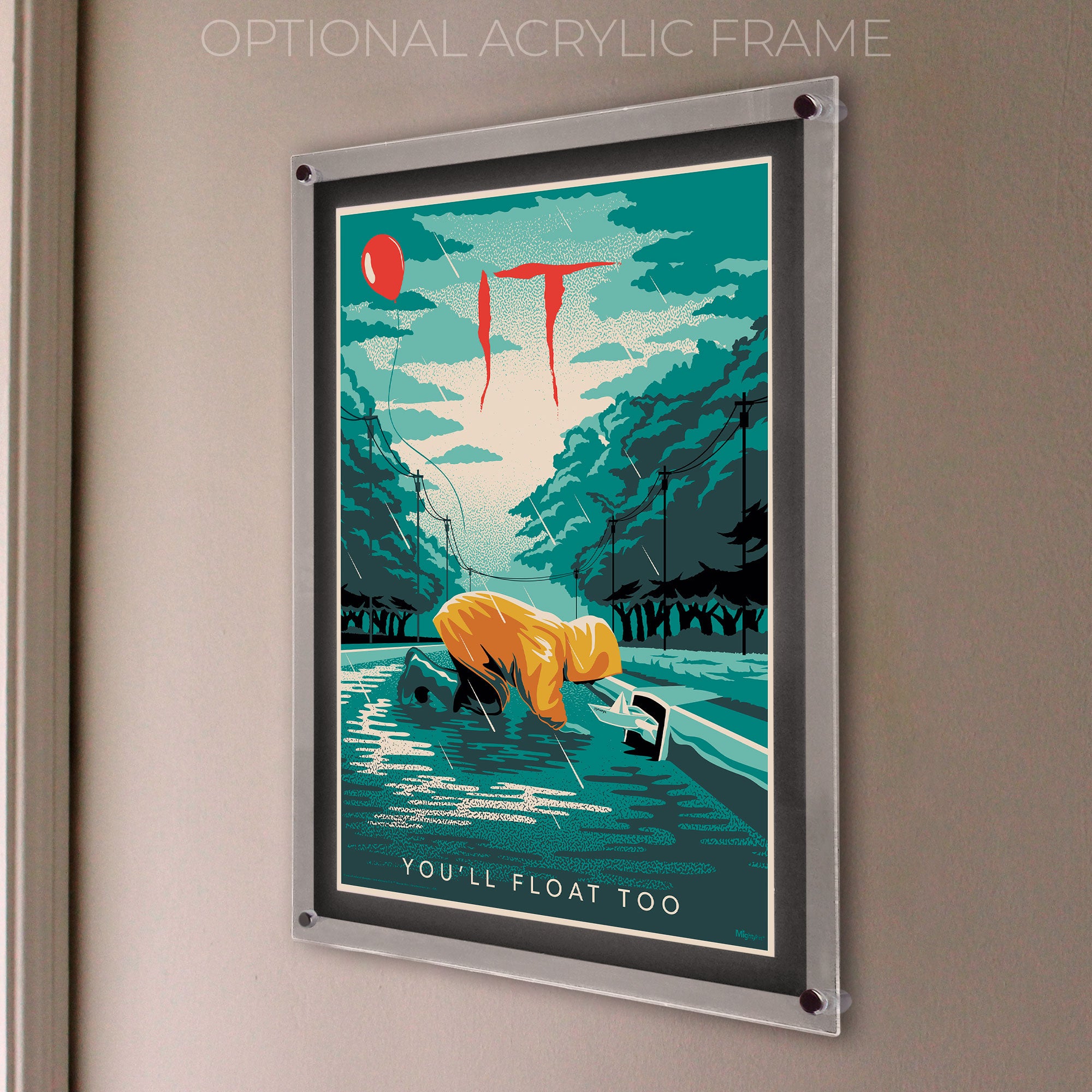 IT: Chapter 1 (Vintage Youll Float Too) MightyPrint™ Wall Art MP17240826
