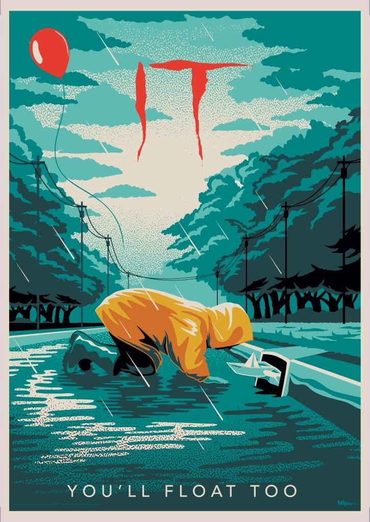 IT: Chapter 1 (Vintage Youll Float Too) MightyPrint™ Wall Art MP17240826