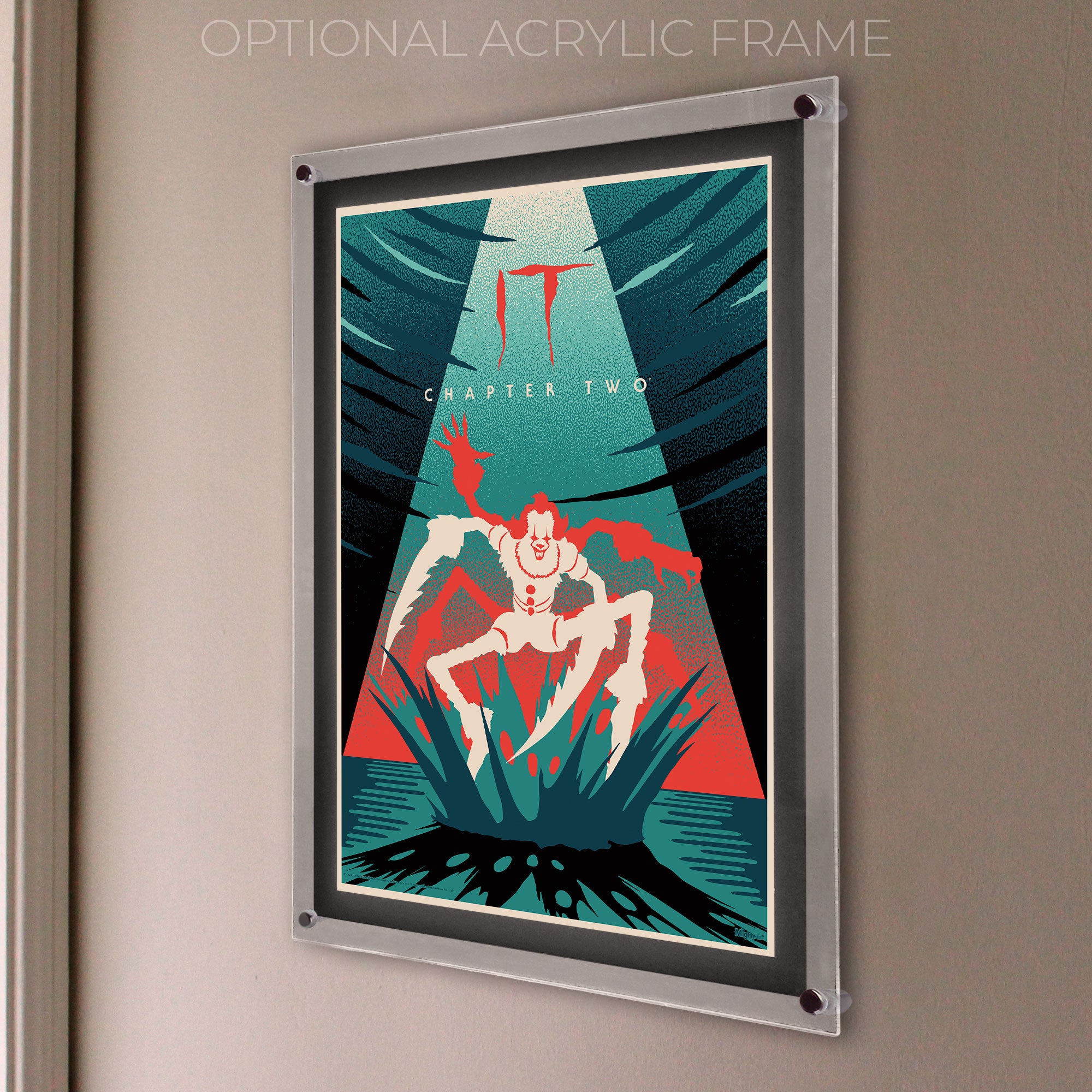 IT: Chapter Two (Vintage Pennywise) MightyPrint™ Wall Art MP17240828