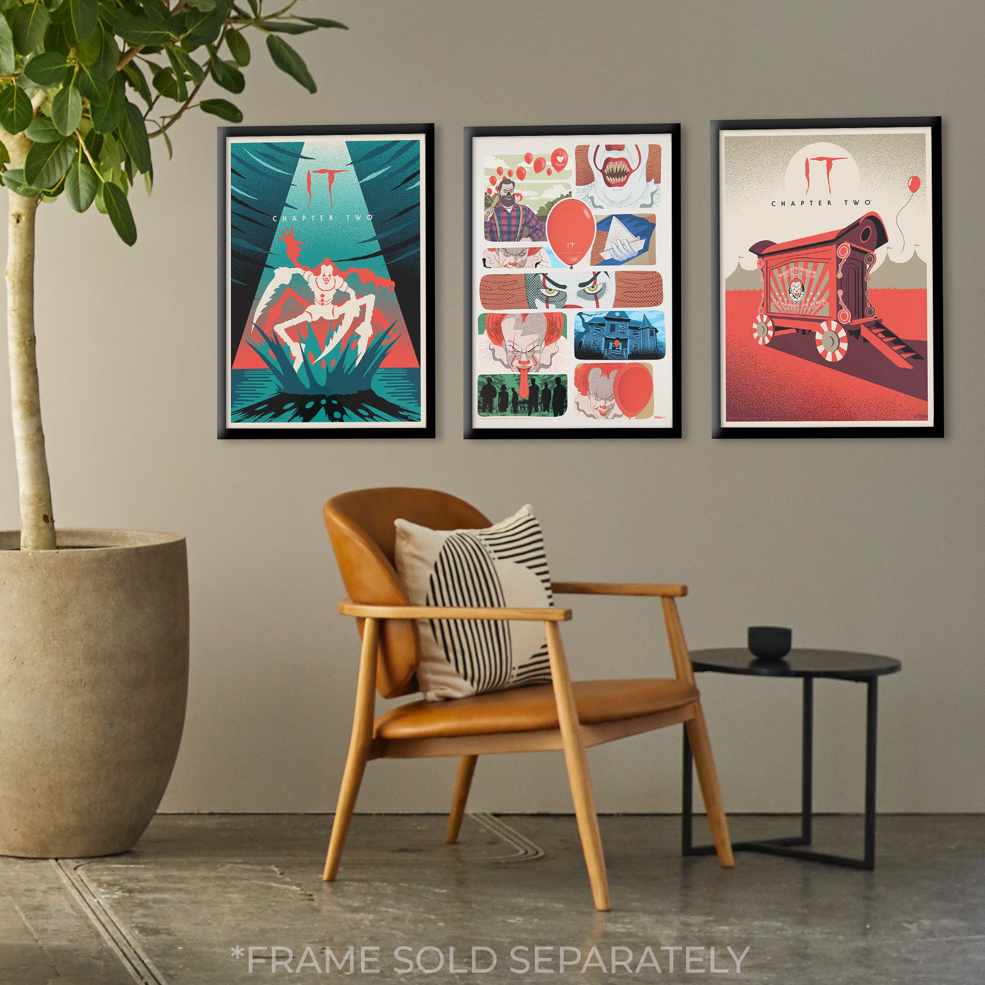 IT: Chapter Two (Vintage Pennywise) MightyPrint™ Wall Art MP17240828