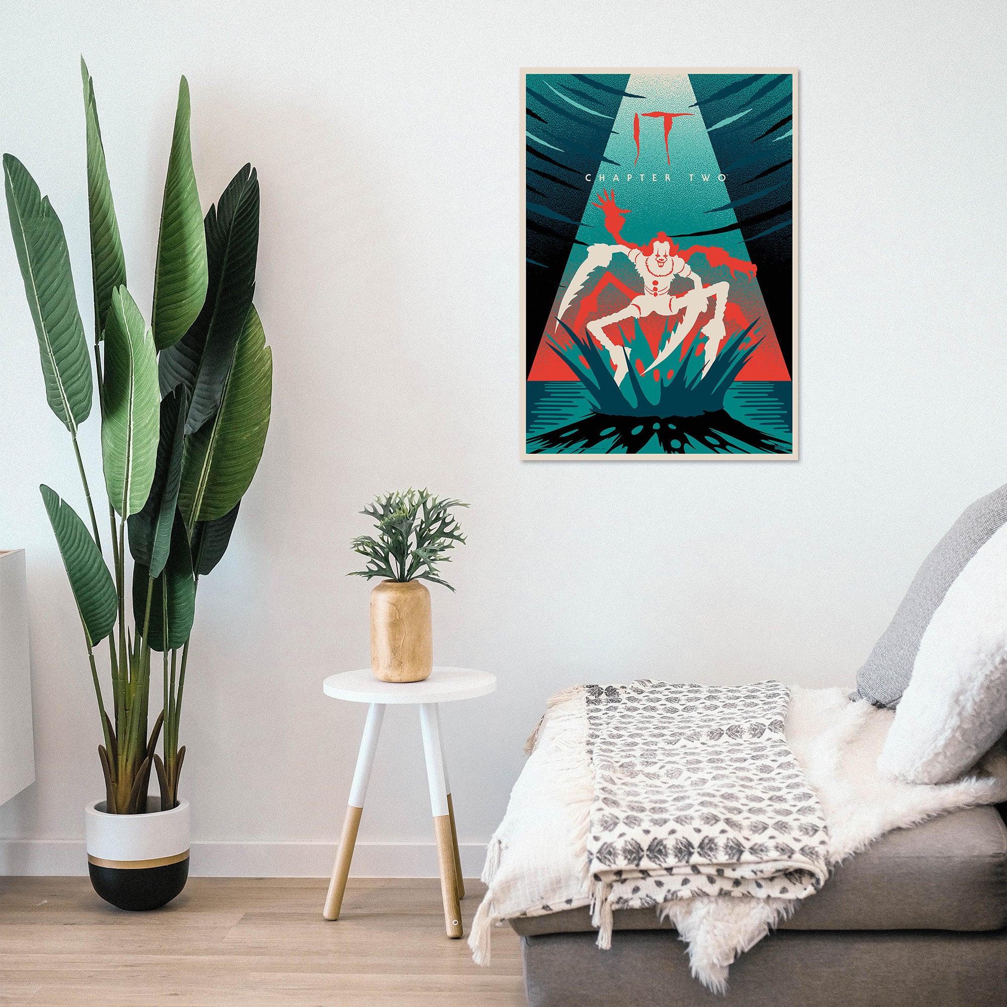 IT: Chapter Two (Vintage Pennywise) MightyPrint™ Wall Art MP17240828