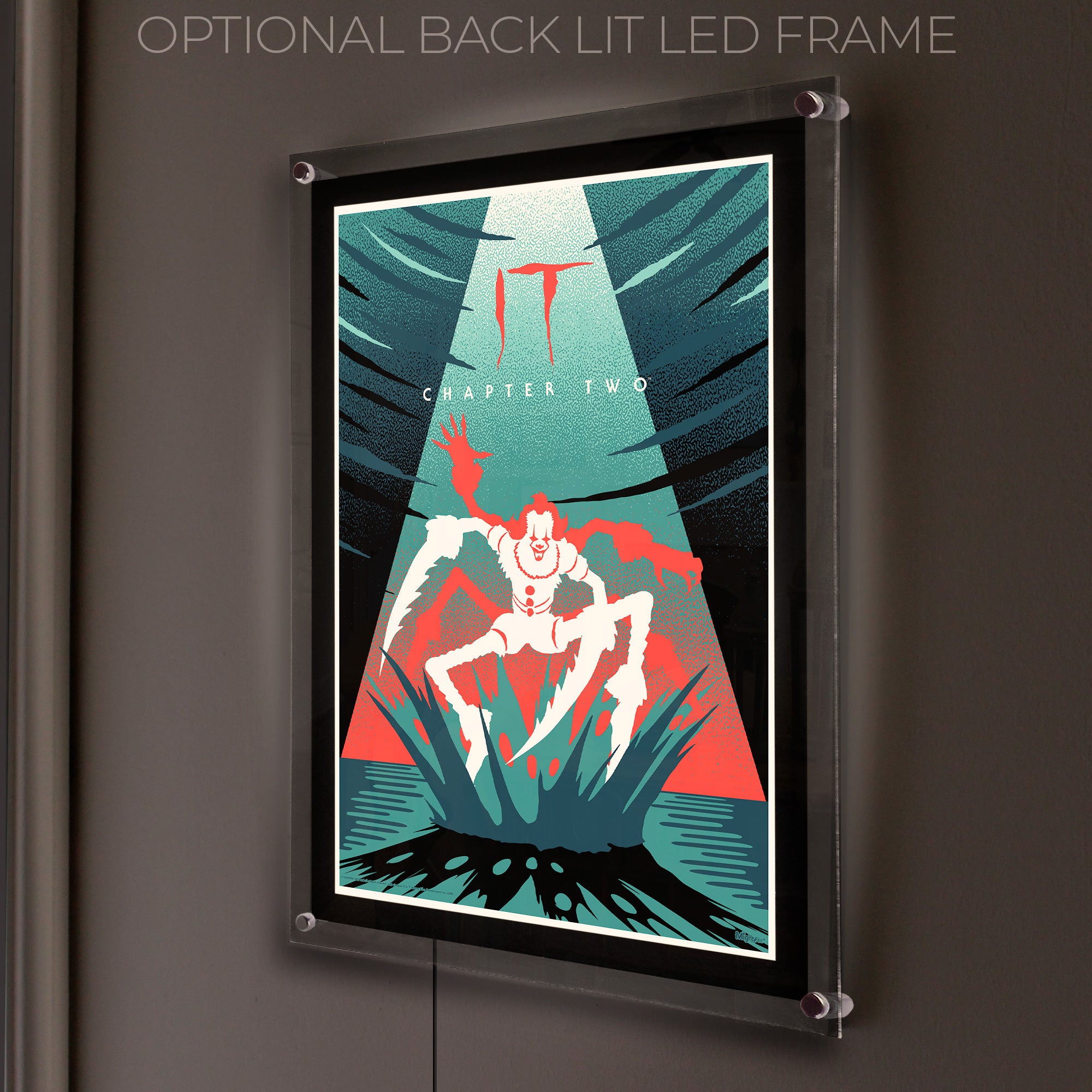 IT: Chapter Two (Vintage Pennywise) MightyPrint™ Wall Art MP17240828