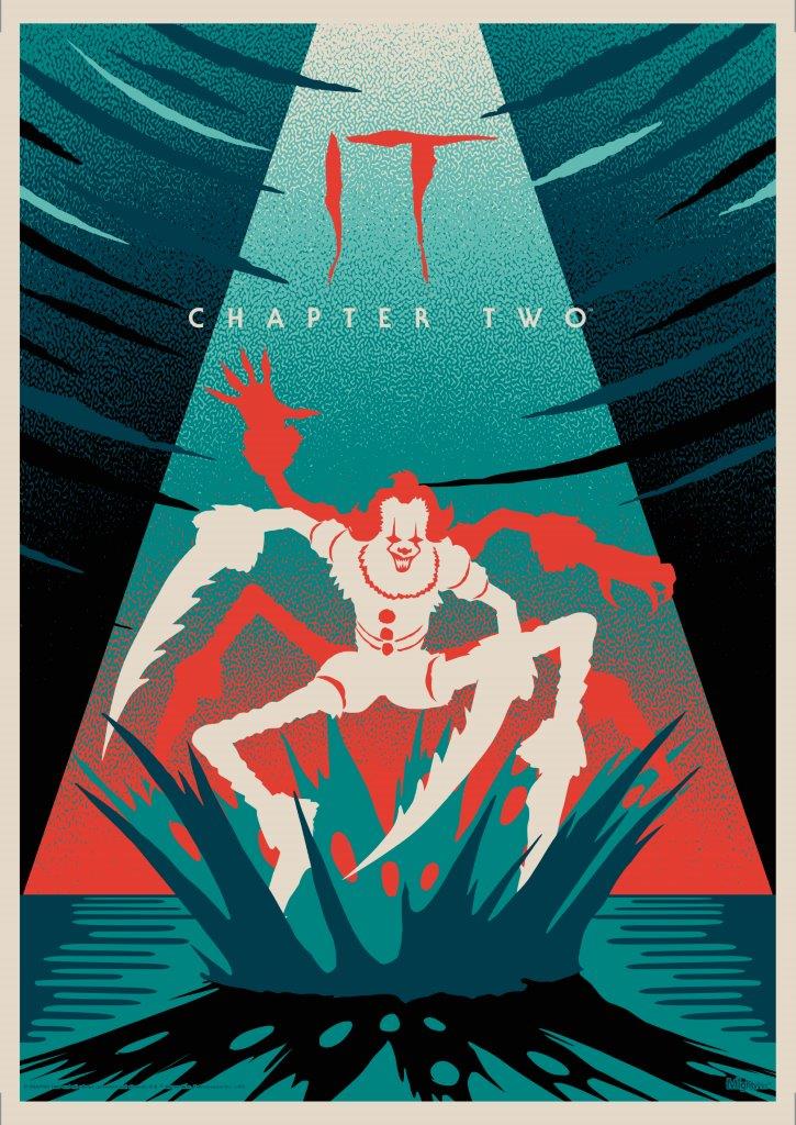 IT: Chapter Two (Vintage Pennywise) MightyPrint™ Wall Art MP17240828