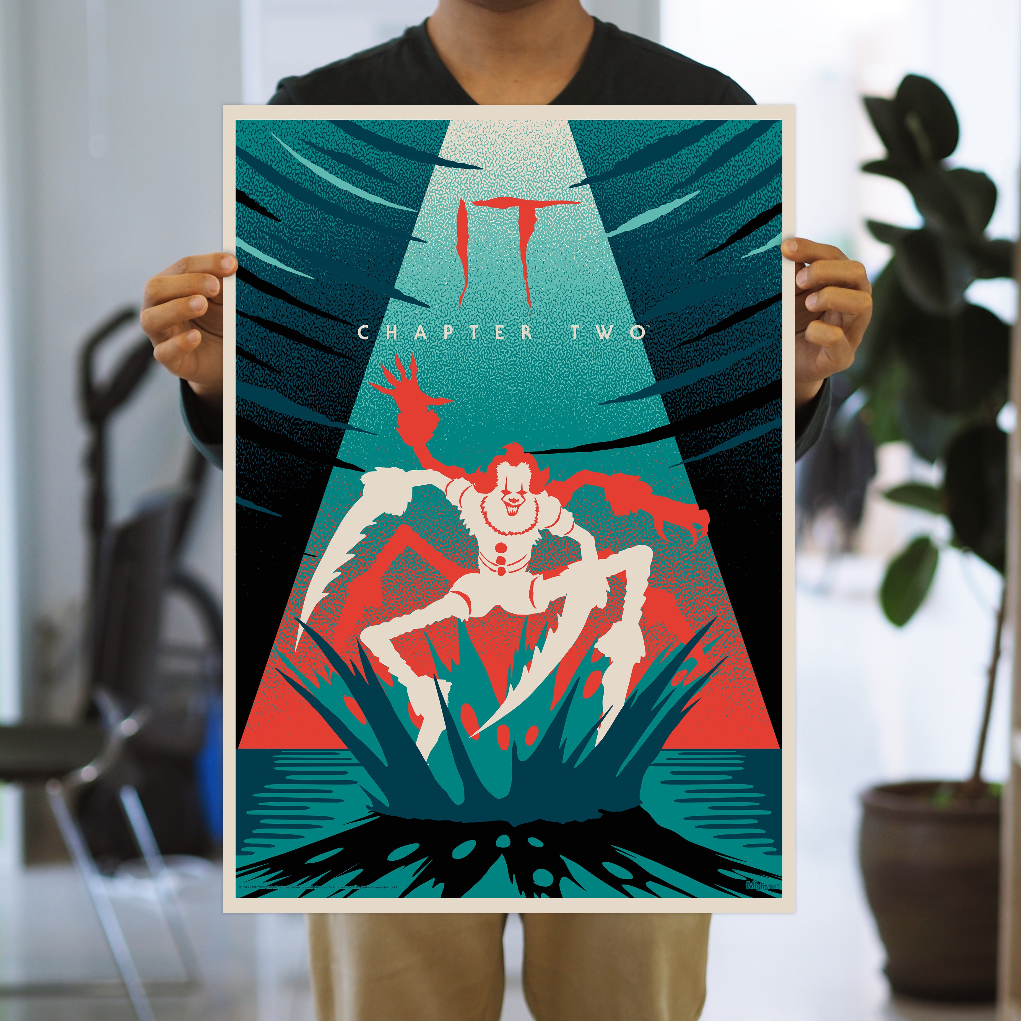 IT: Chapter Two (Vintage Pennywise) MightyPrint™ Wall Art MP17240828