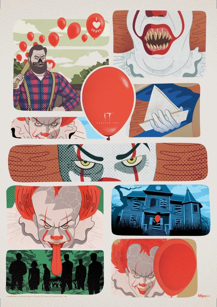 IT: Chapter Two (Vintage Collage) MightyPrint™ Wall Art MP17240830