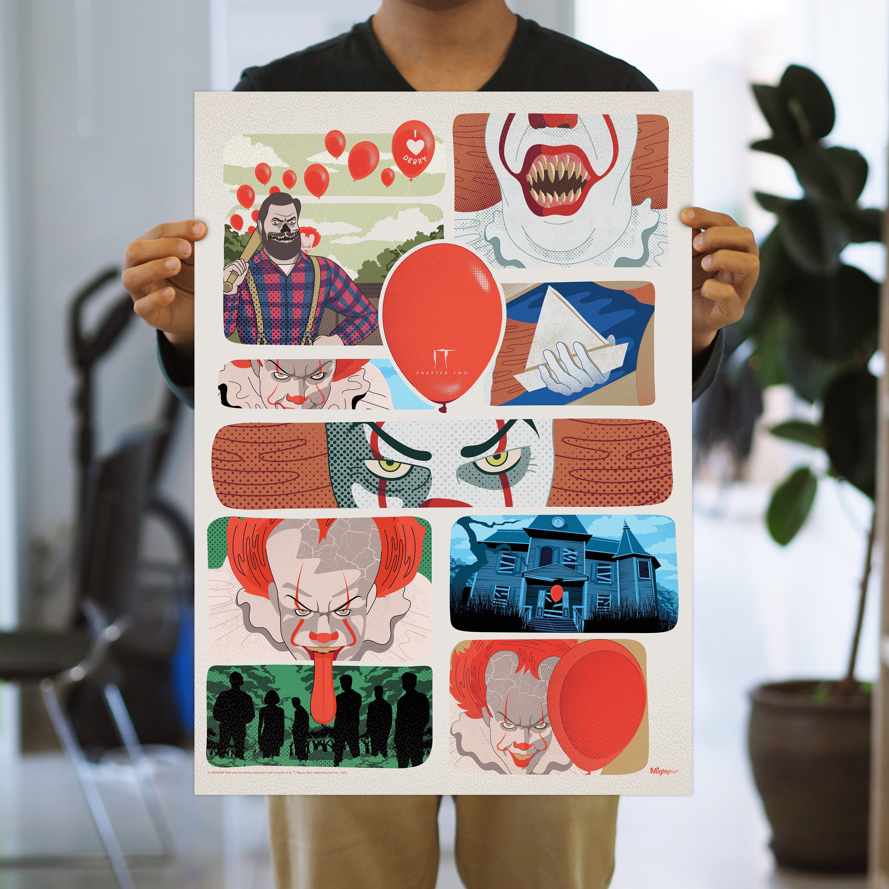 IT: Chapter Two (Vintage Collage) MightyPrint™ Wall Art MP17240830