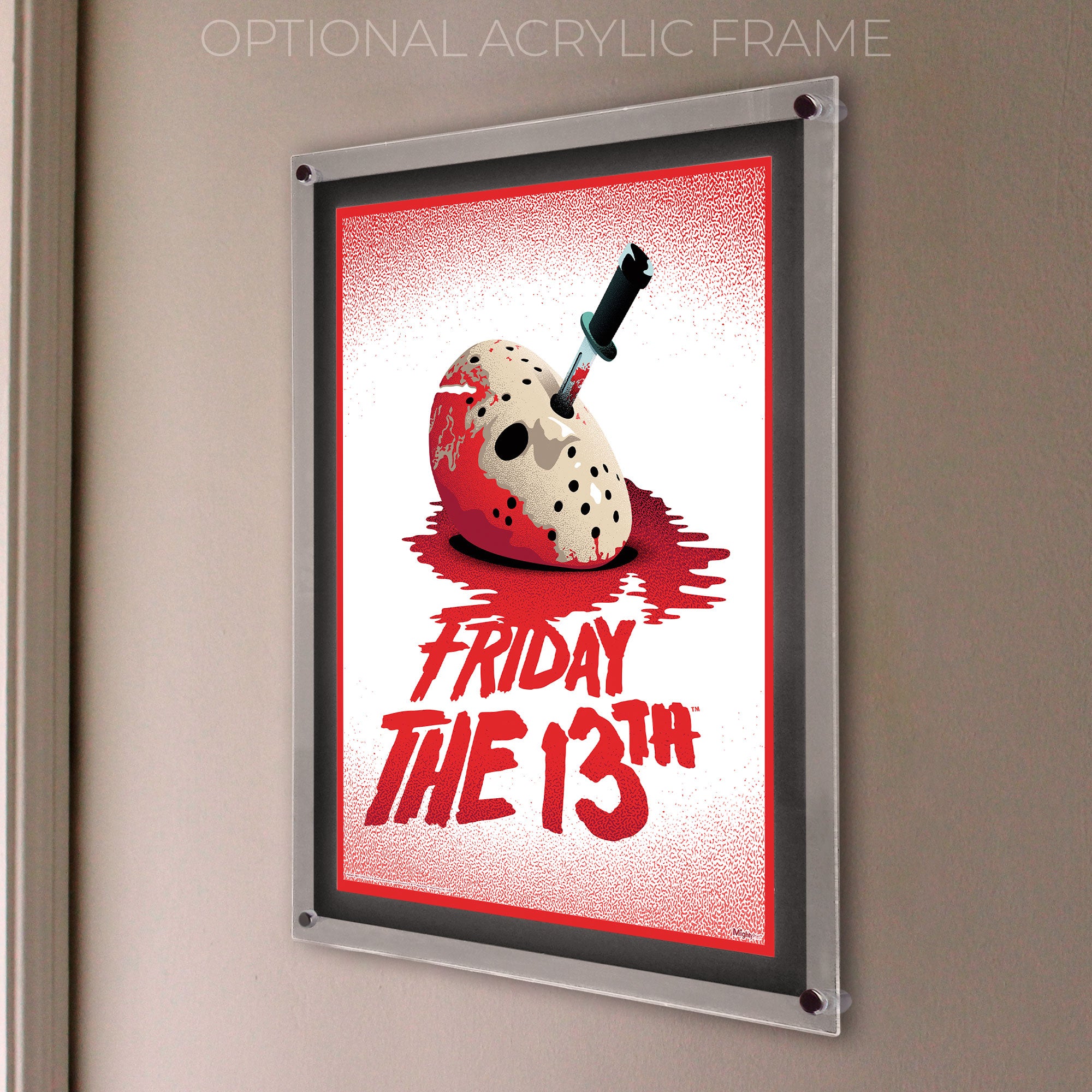 Friday the 13th (Vintage Bloody Mask) MightyPrint™ Wall Art MP17240832
