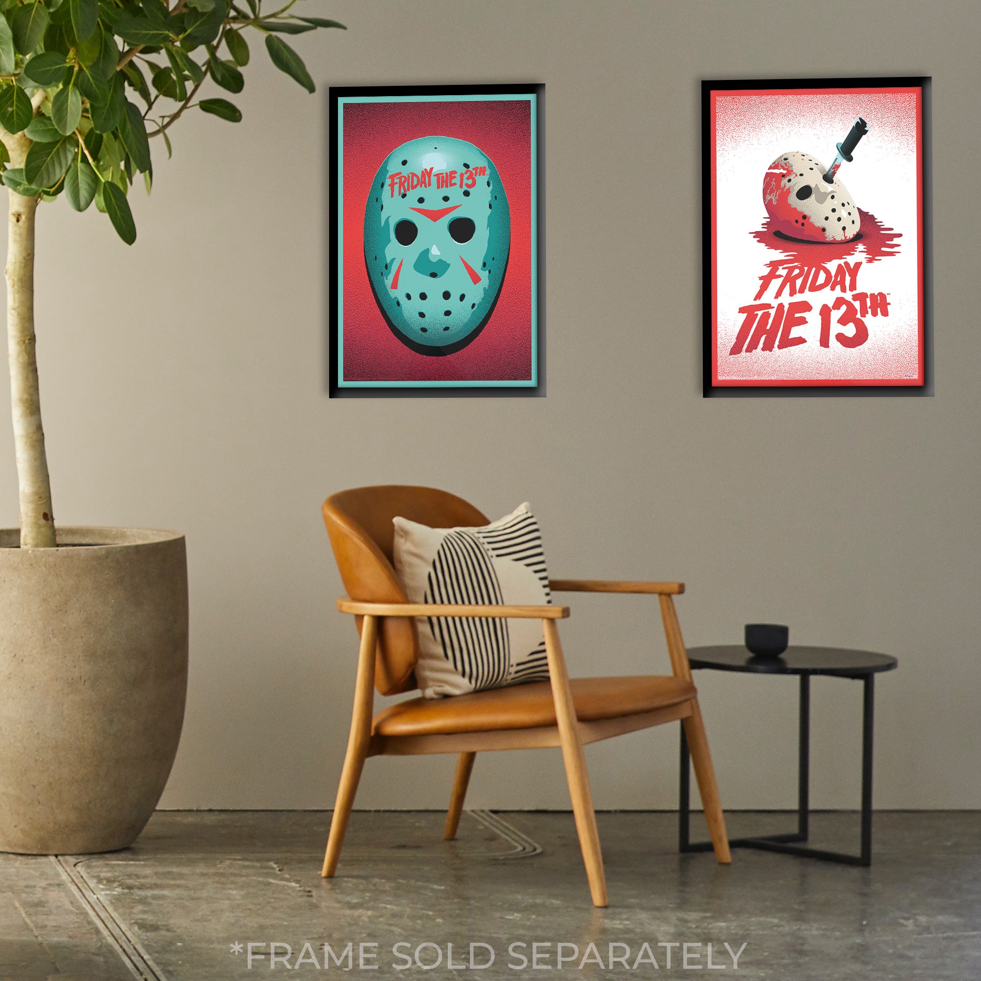 Friday the 13th (Vintage Bloody Mask) MightyPrint™ Wall Art MP17240832