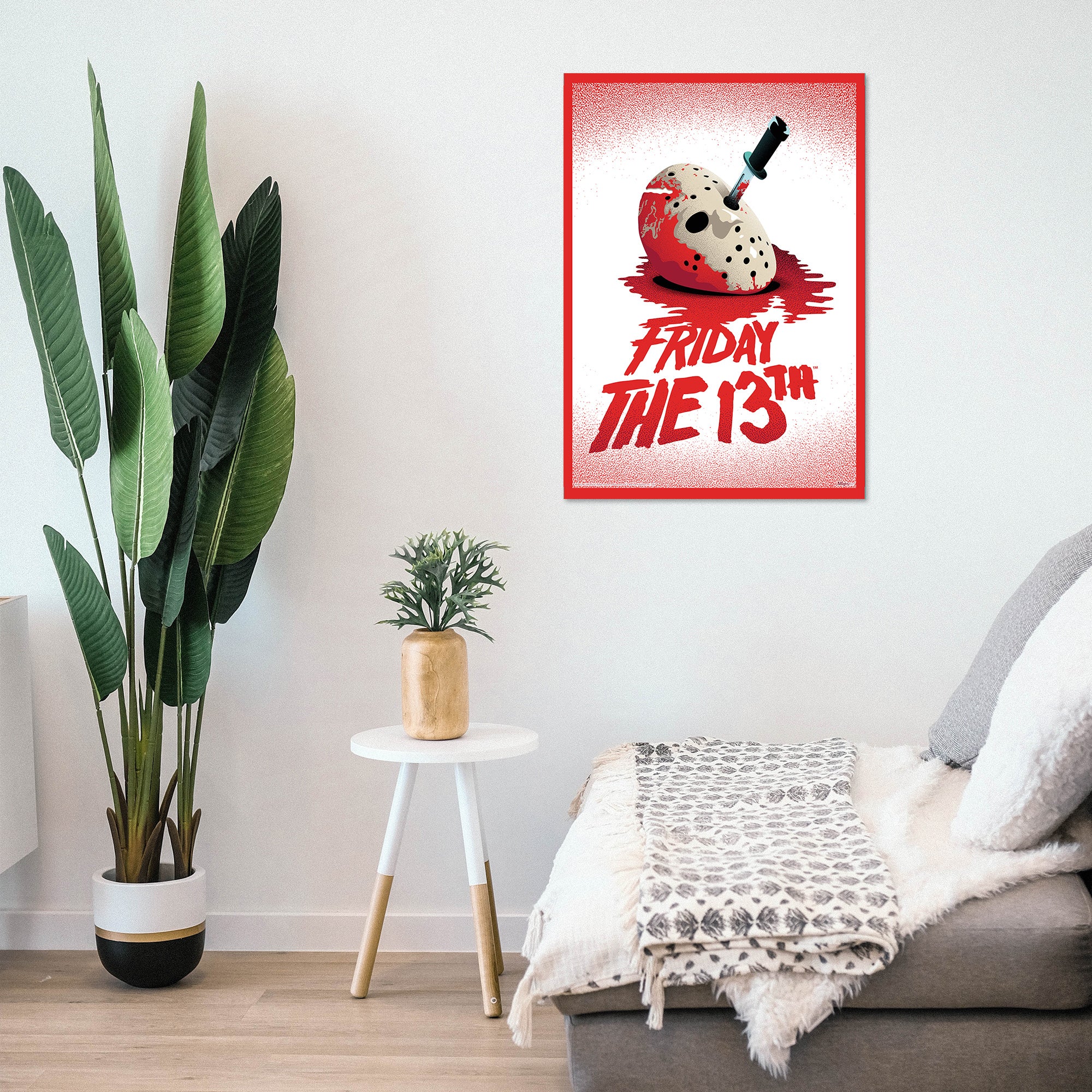 Friday the 13th (Vintage Bloody Mask) MightyPrint™ Wall Art MP17240832