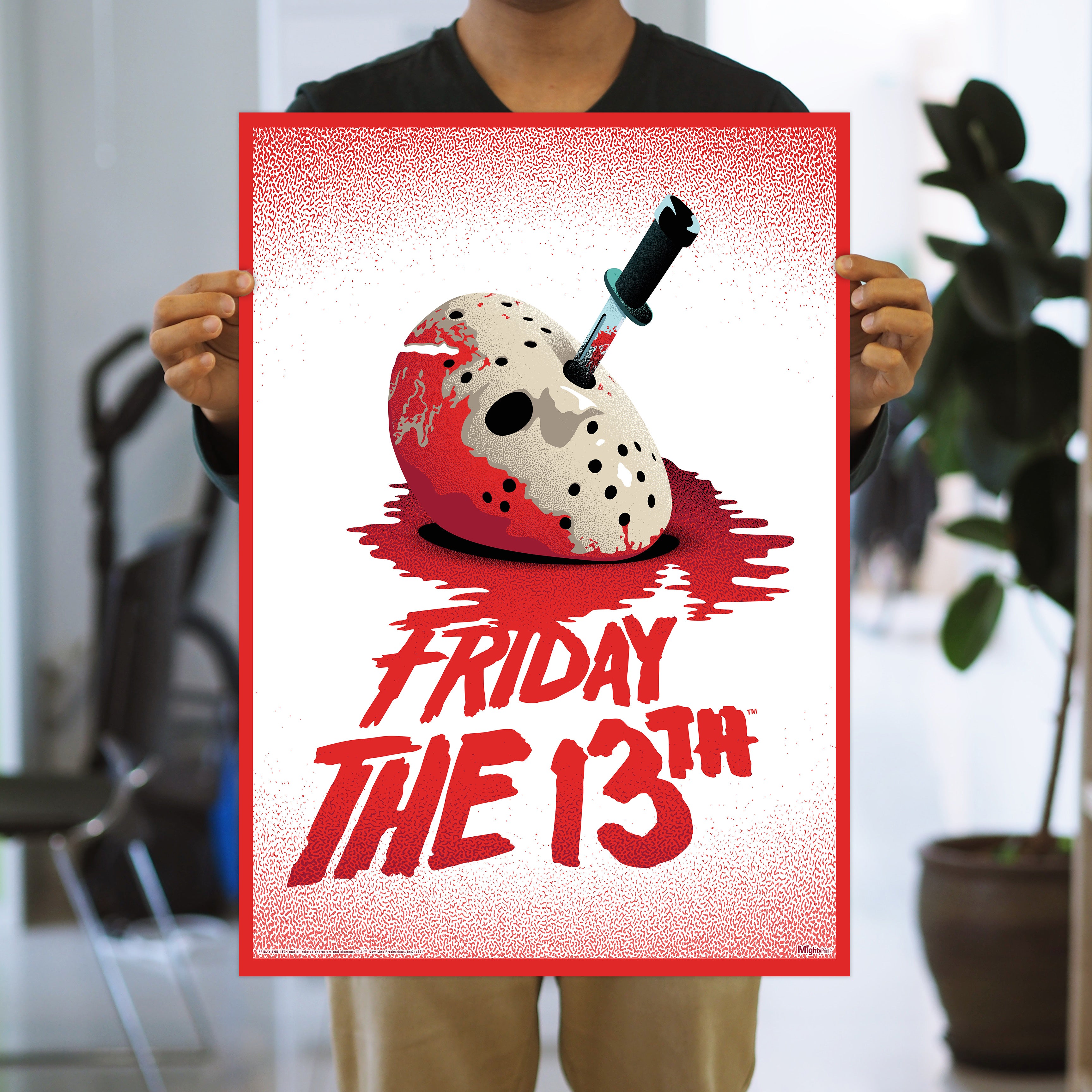 Friday the 13th (Vintage Bloody Mask) MightyPrint™ Wall Art MP17240832