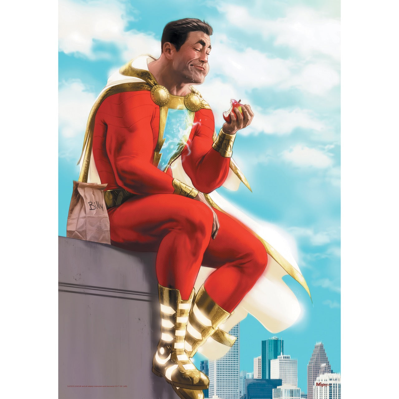 Shazam (Skyline Snack) MightyPrint™ Wall Art MP17240835