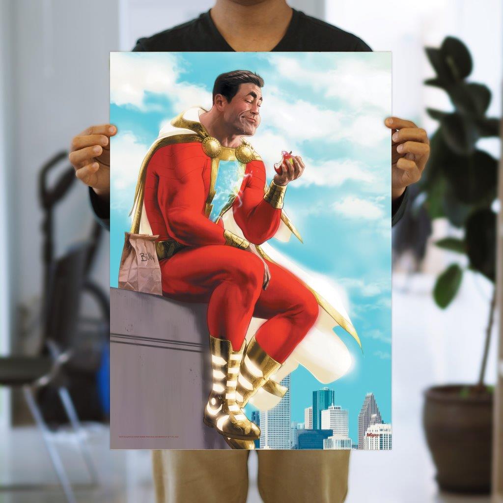 Shazam (Skyline Snack) MightyPrint™ Wall Art MP17240835
