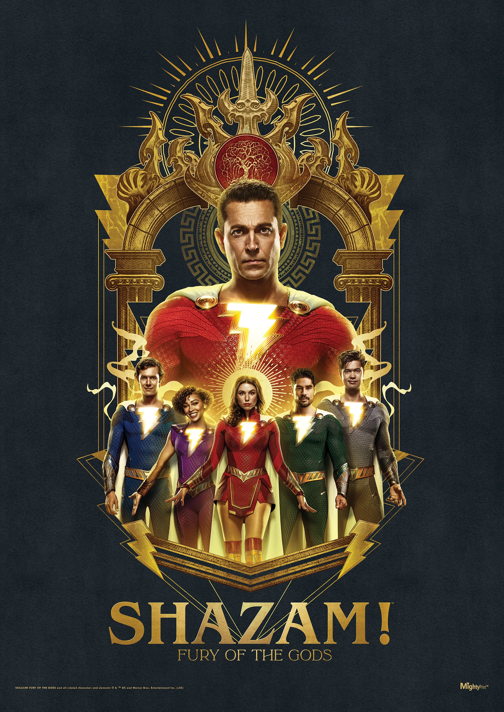 Shazam! Fury Of The Gods (Modern Mythology Group) MightyPrint™ Wall Art MP17240838