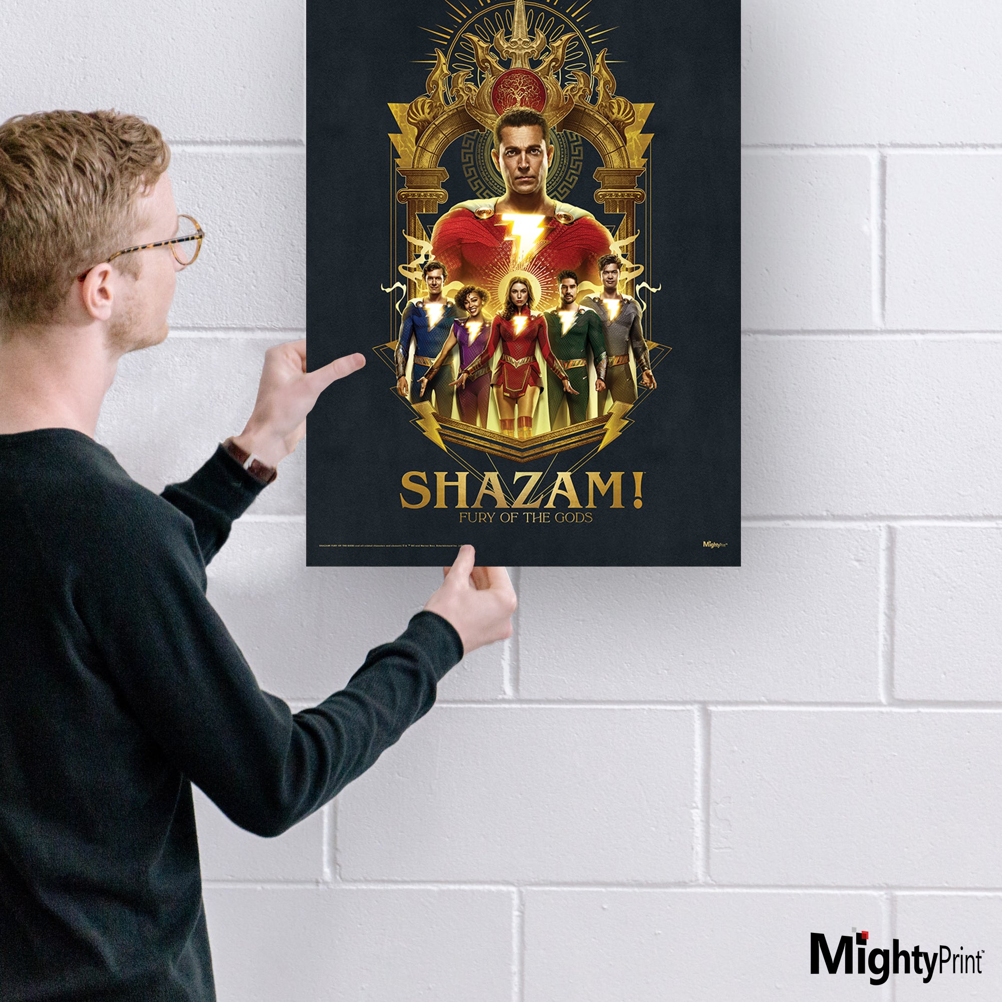 Shazam! Fury Of The Gods (Modern Mythology Group) MightyPrint™ Wall Art MP17240838