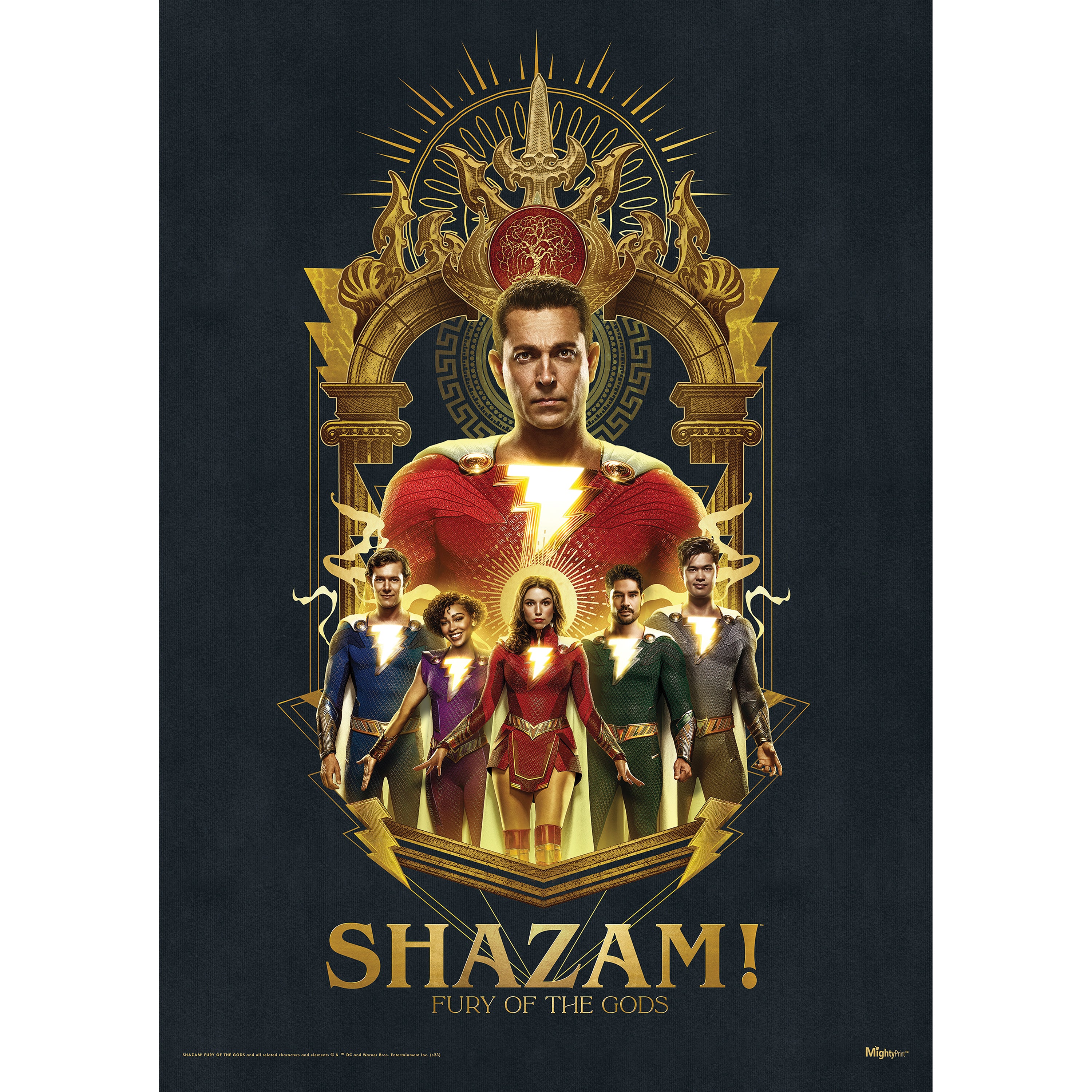 Shazam! Fury Of The Gods (Modern Mythology Group) MightyPrint™ Wall Art MP17240838