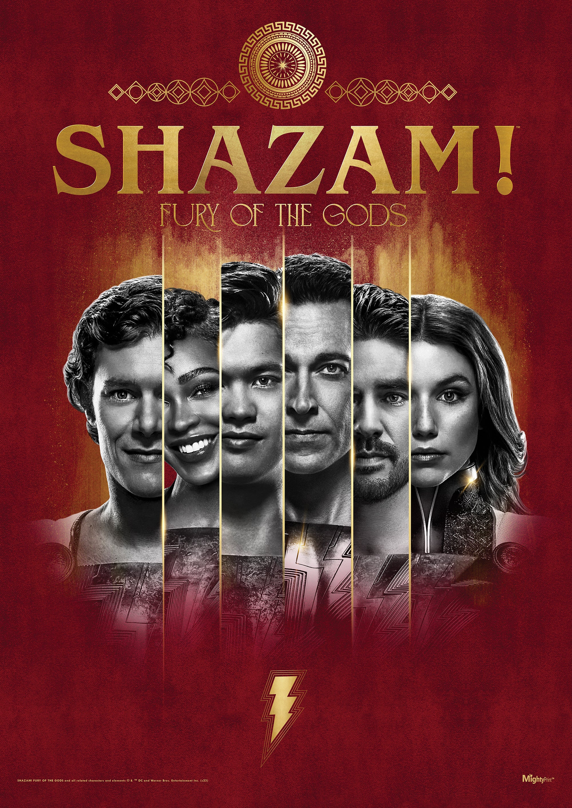 Shazam! Fury Of The Gods (Shazam Family Group) MightyPrint™ Wall Art MP17240839