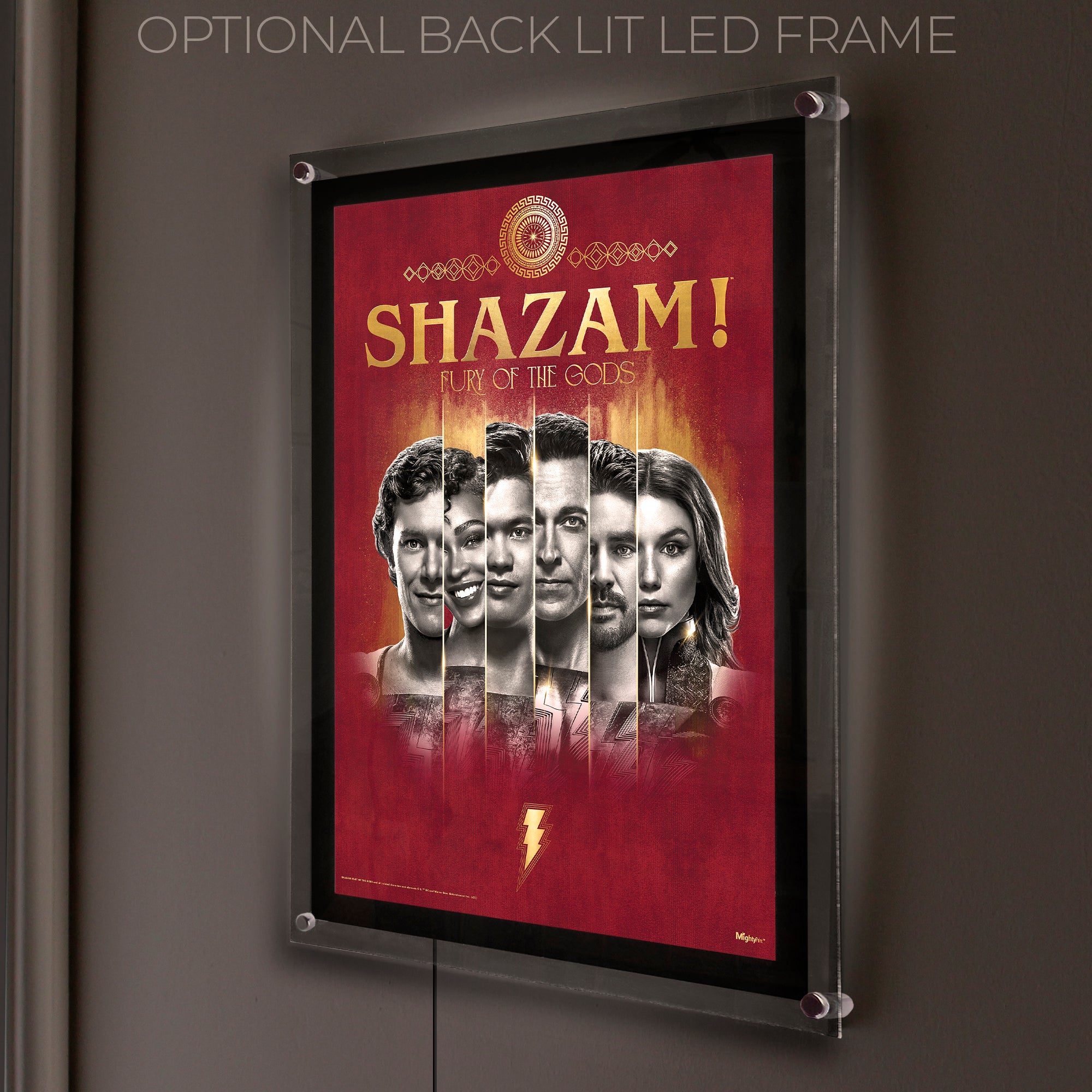 Shazam! Fury Of The Gods (Shazam Family Group) MightyPrint™ Wall Art MP17240839