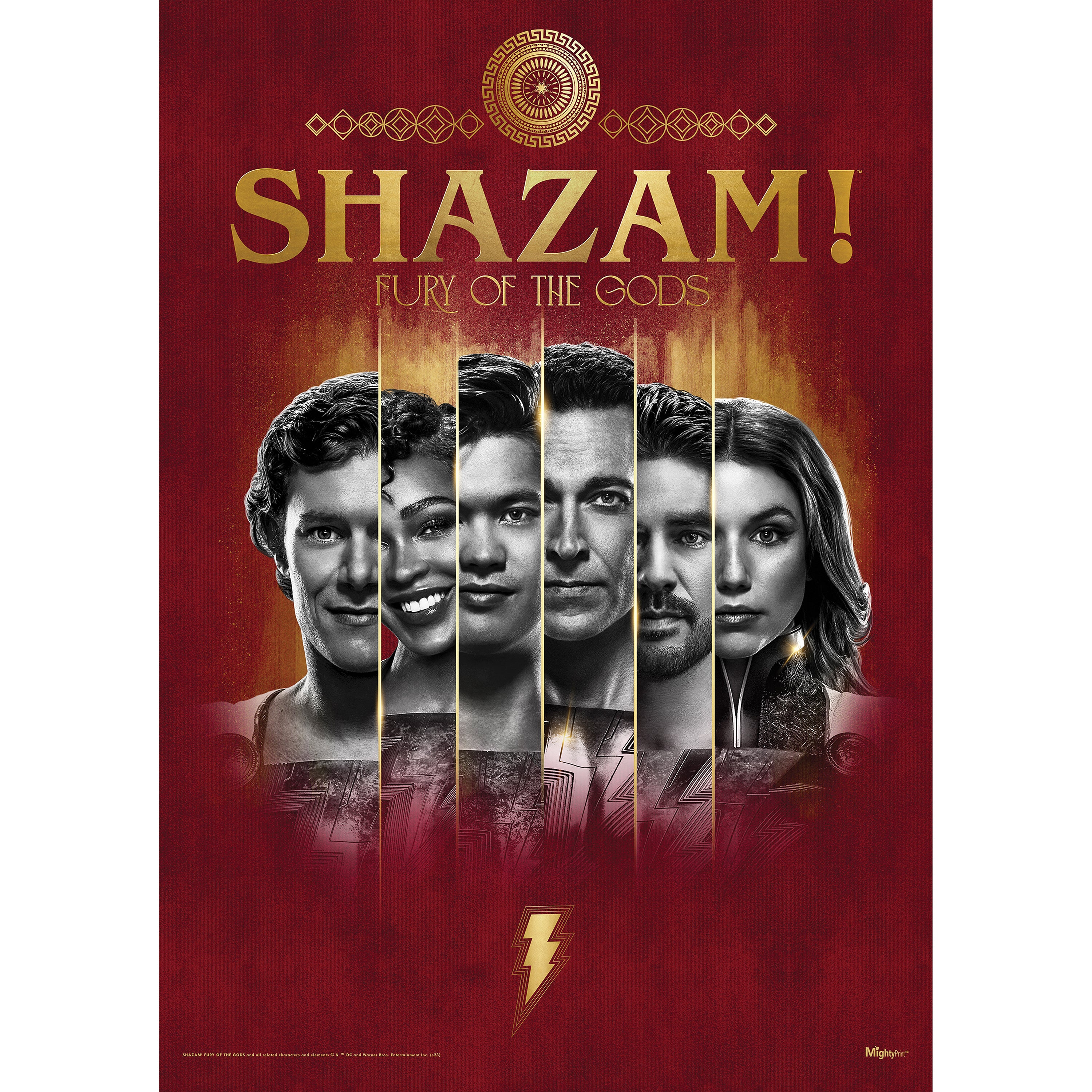 Shazam! Fury Of The Gods (Shazam Family Group) MightyPrint™ Wall Art MP17240839