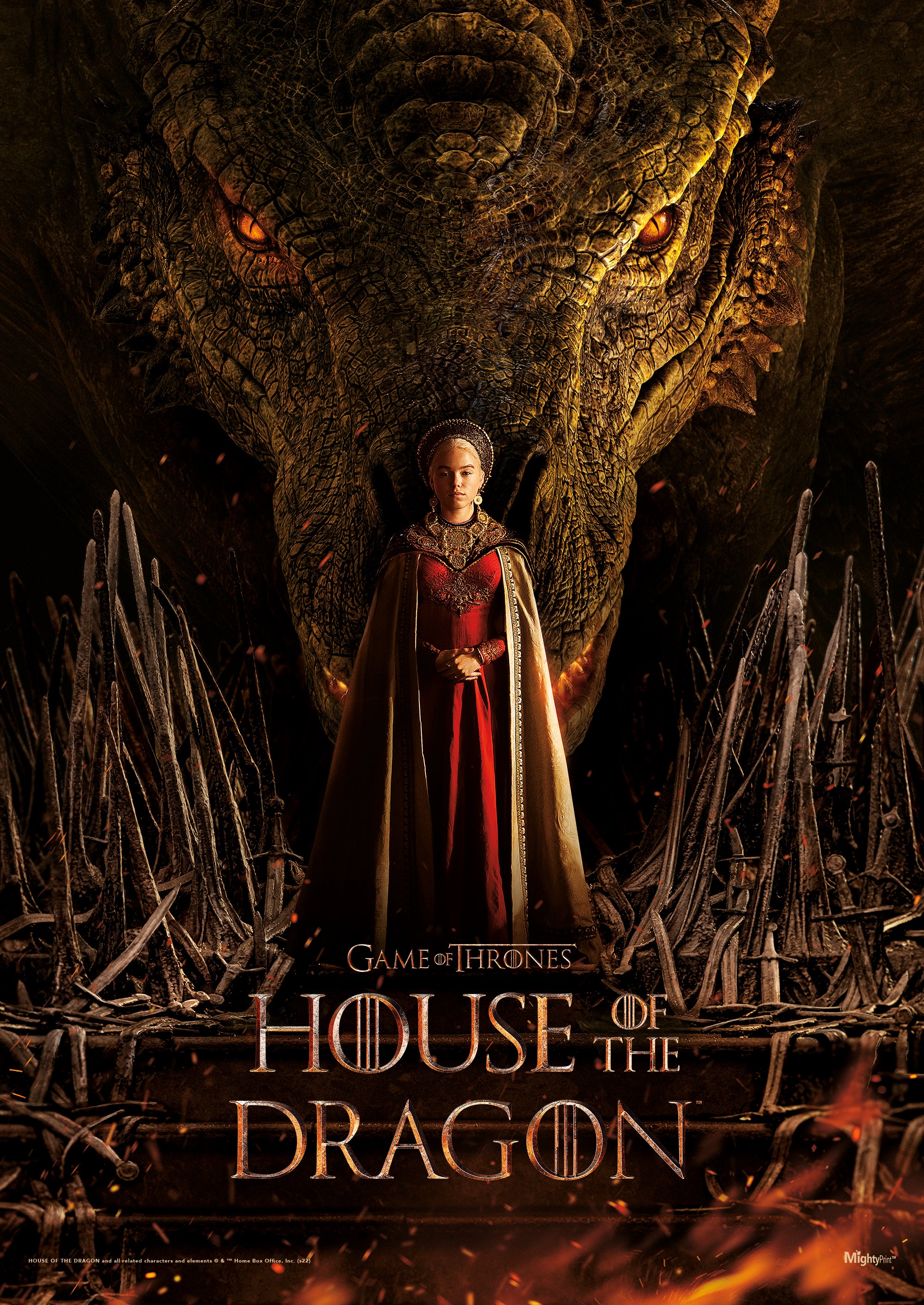 House of the Dragon (Young Rhaenyra) MightyPrint™ Wall Art MP17240845