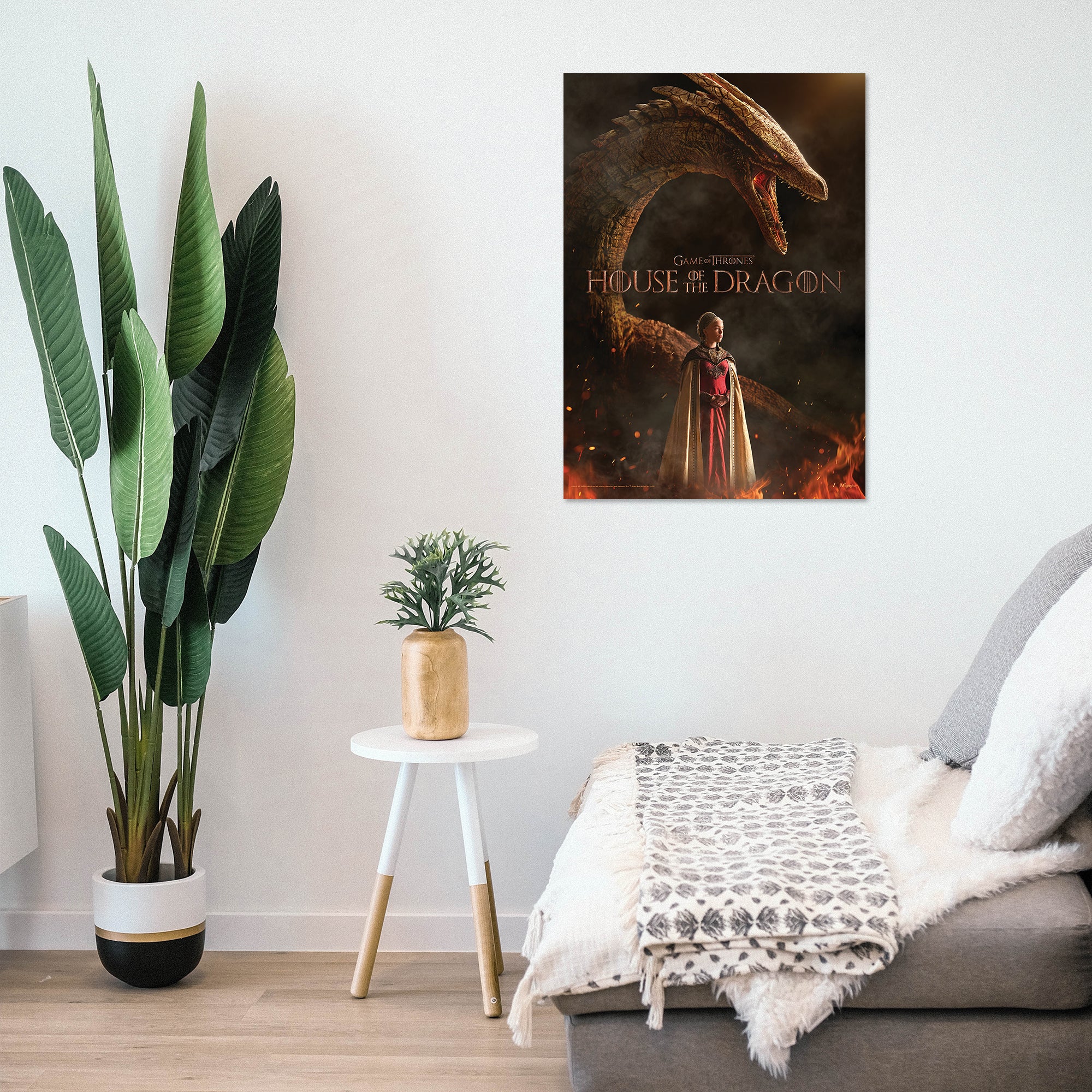 House of the Dragon (Rhaenyra and Syrax) MightyPrint™ Wall Art MP17240846