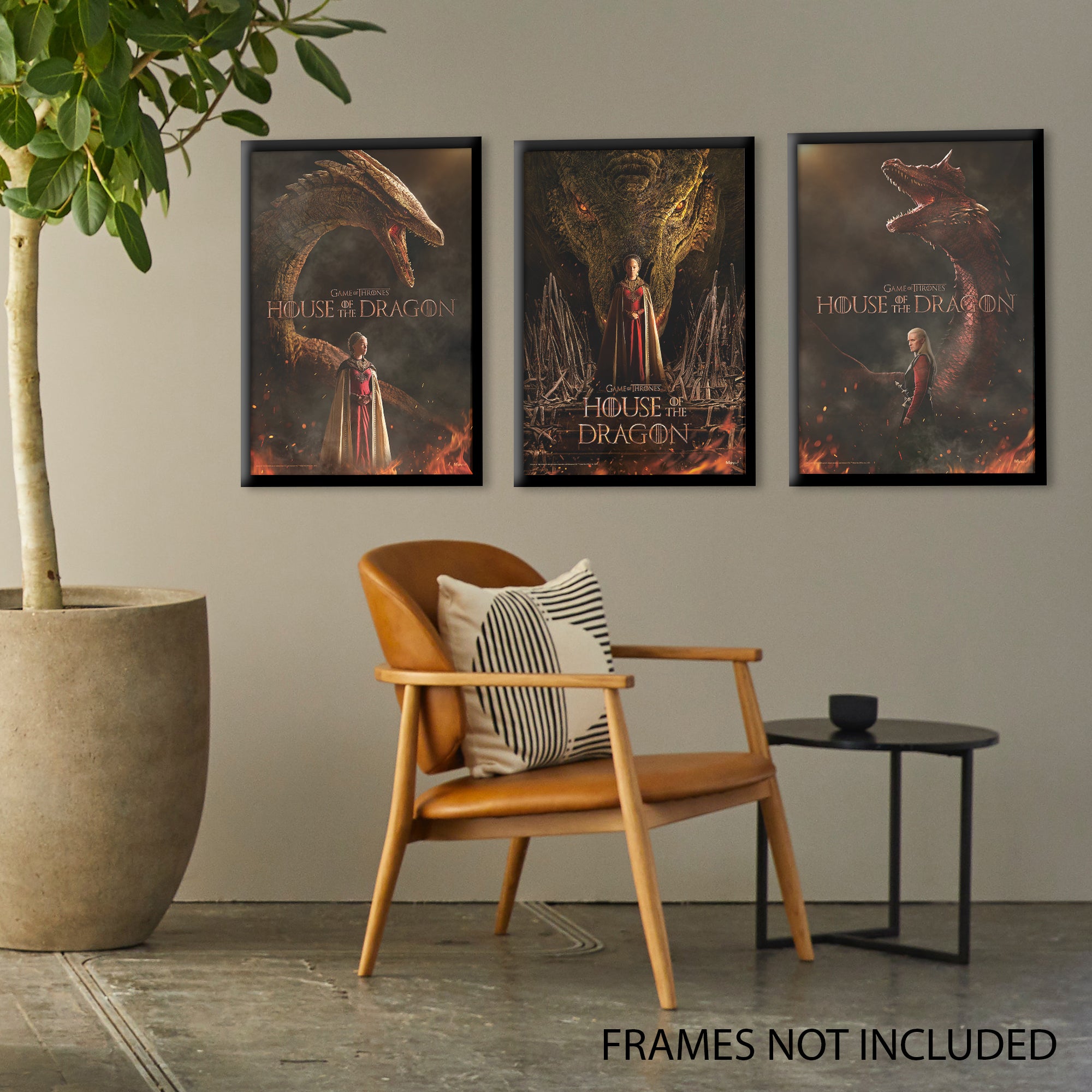 House of the Dragon (Rhaenyra and Syrax) MightyPrint™ Wall Art MP17240846