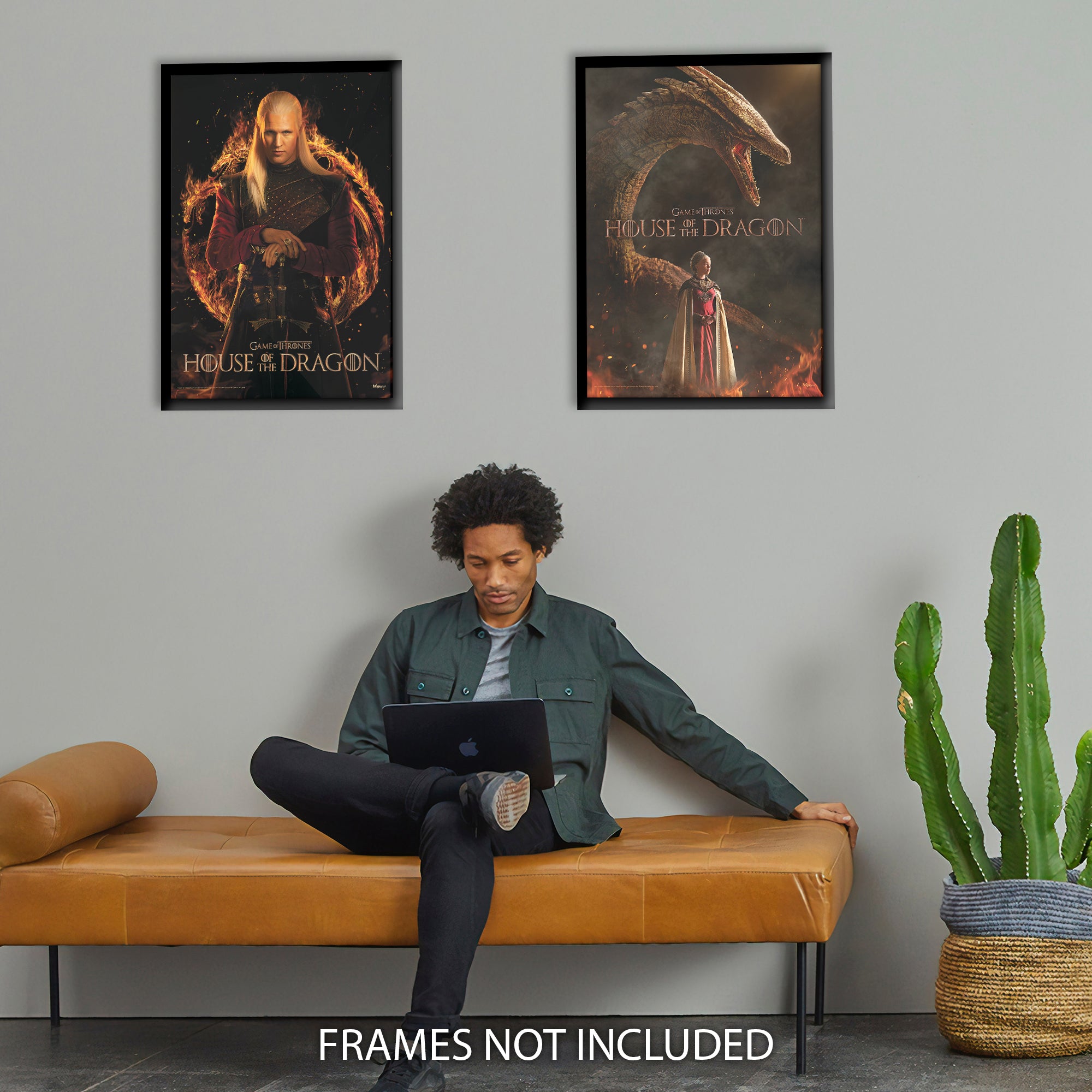 House of the Dragon (Rhaenyra and Syrax) MightyPrint™ Wall Art MP17240846