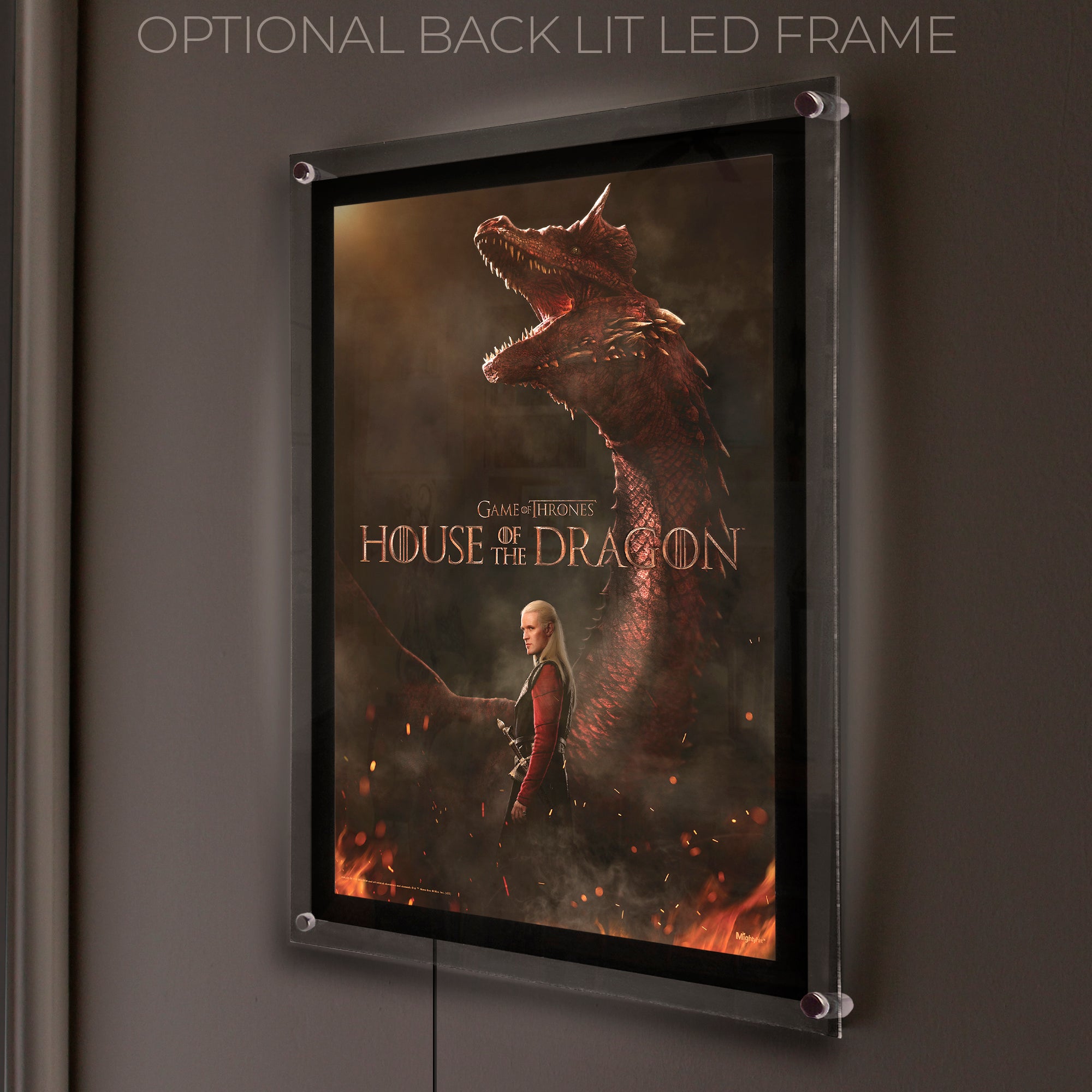House of the Dragon (Daemon and Caraxes) MightyPrint™ Wall Art MP17240847