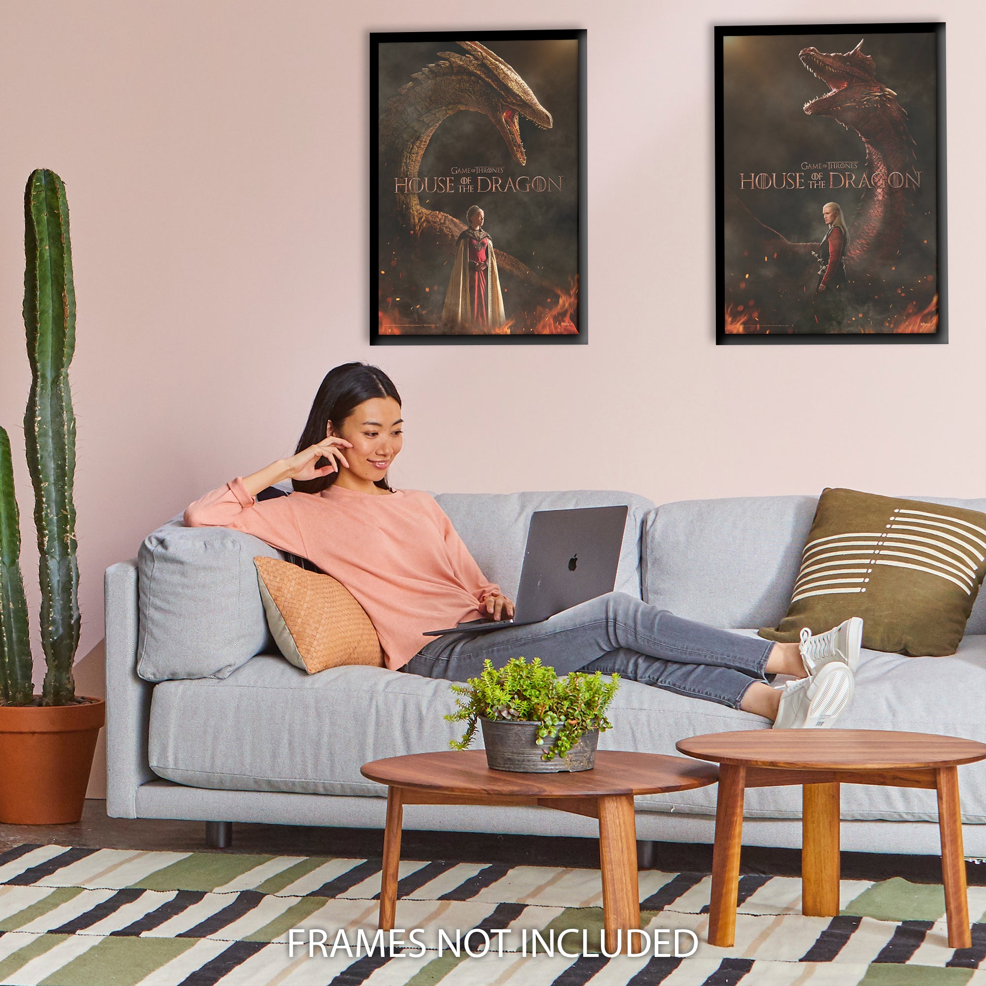 House of the Dragon (Daemon and Caraxes) MightyPrint™ Wall Art MP17240847