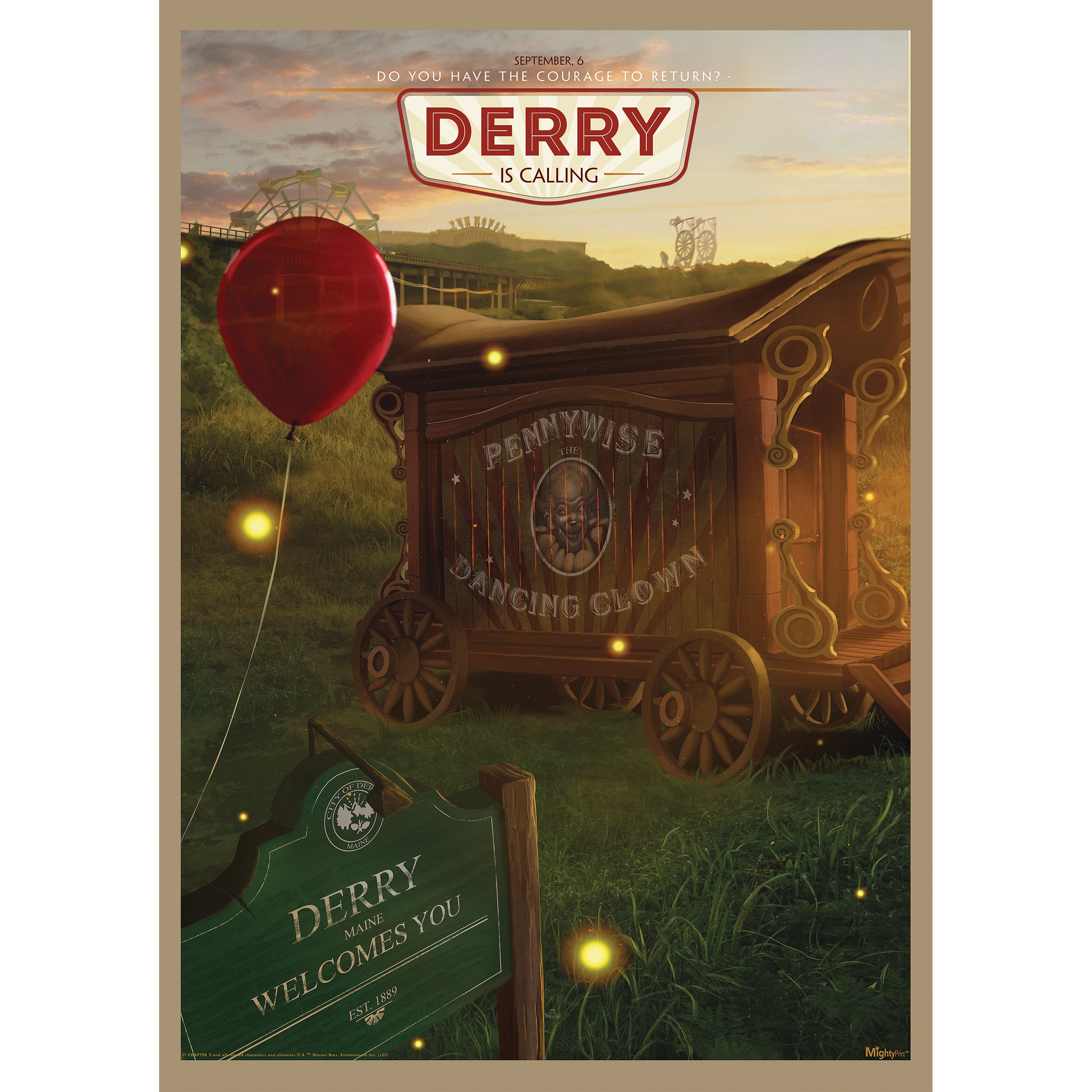 IT: Chapter Two (Derry Welcomes You) MightyPrint™ Wall Art MP17240863