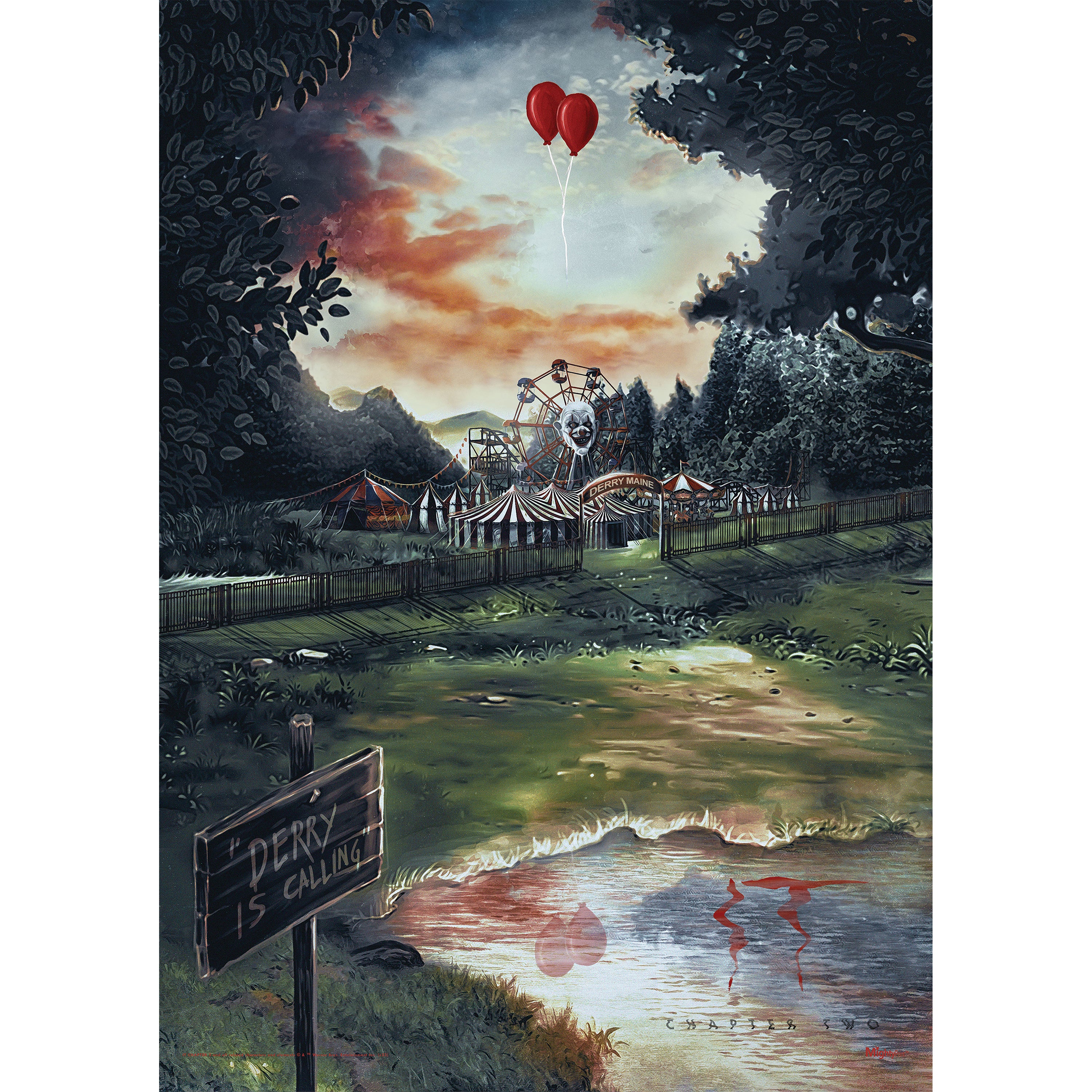 IT: Chapter Two (Derry is Calling) MightyPrint™ Wall Art MP17240864