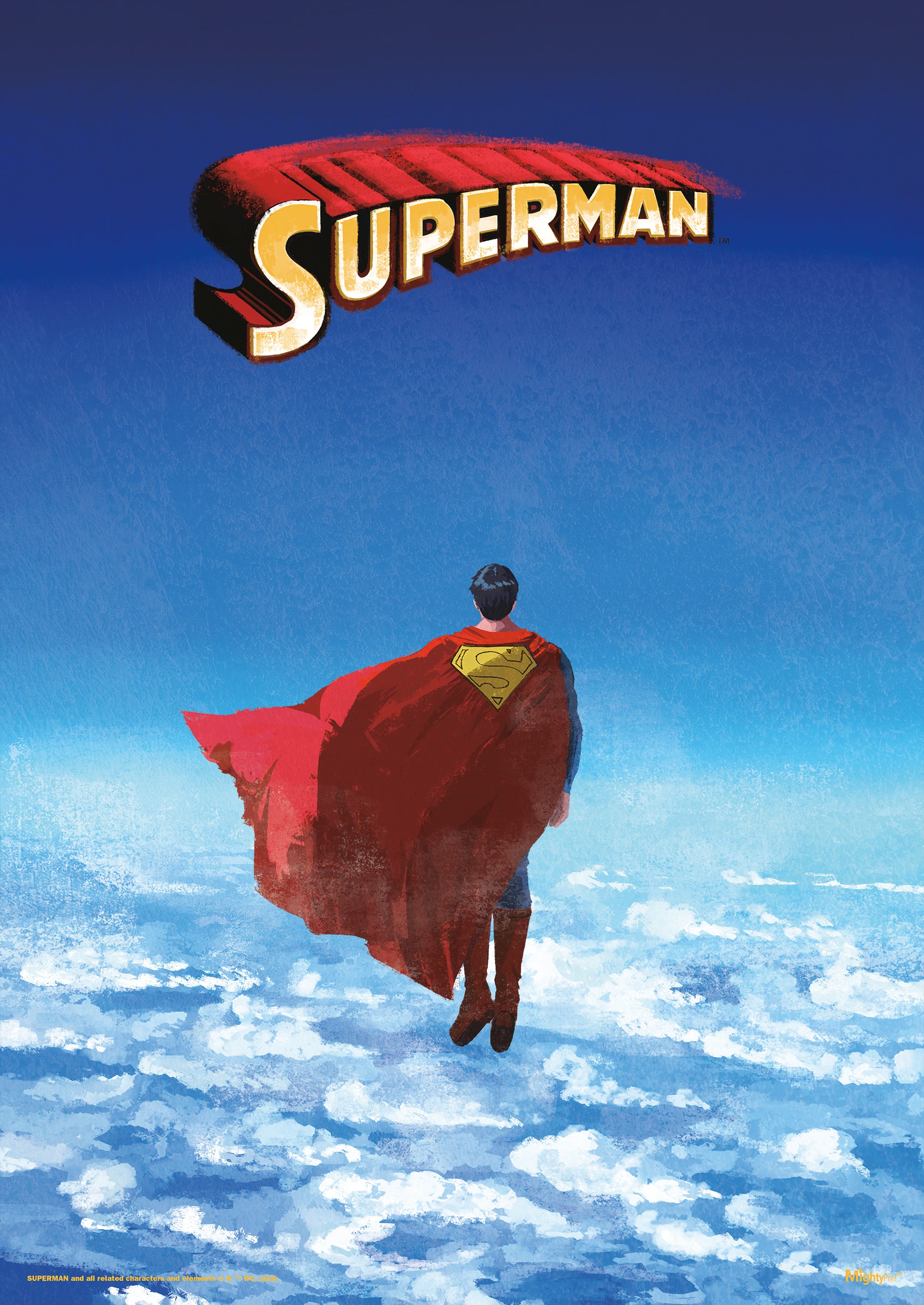 DC Comics (Superman - Clouds) MightyPrint™ Wall Art MP17240872
