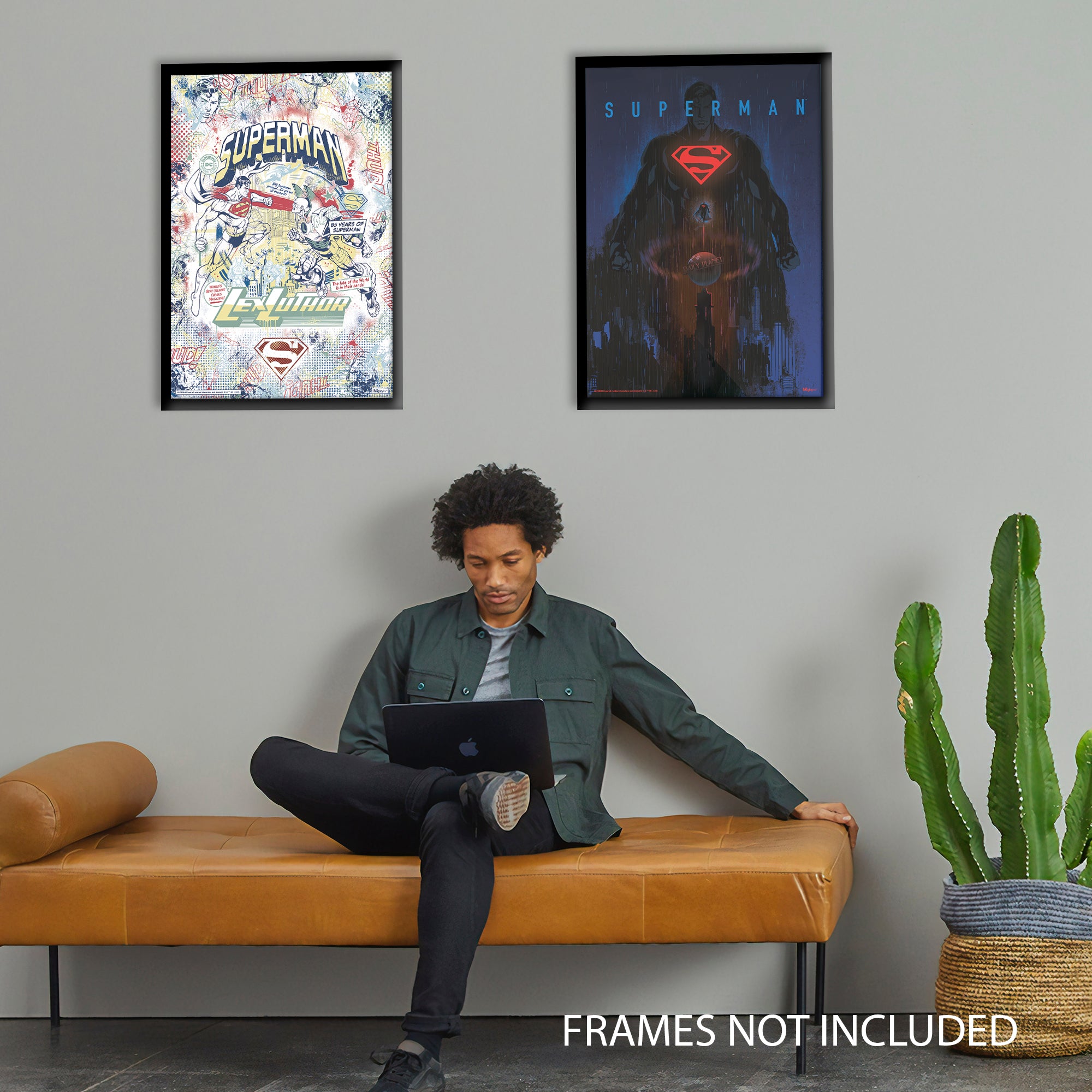 Dc Comics (Superman - Dark Artistic) MightyPrint™ Wall Art MP17240873