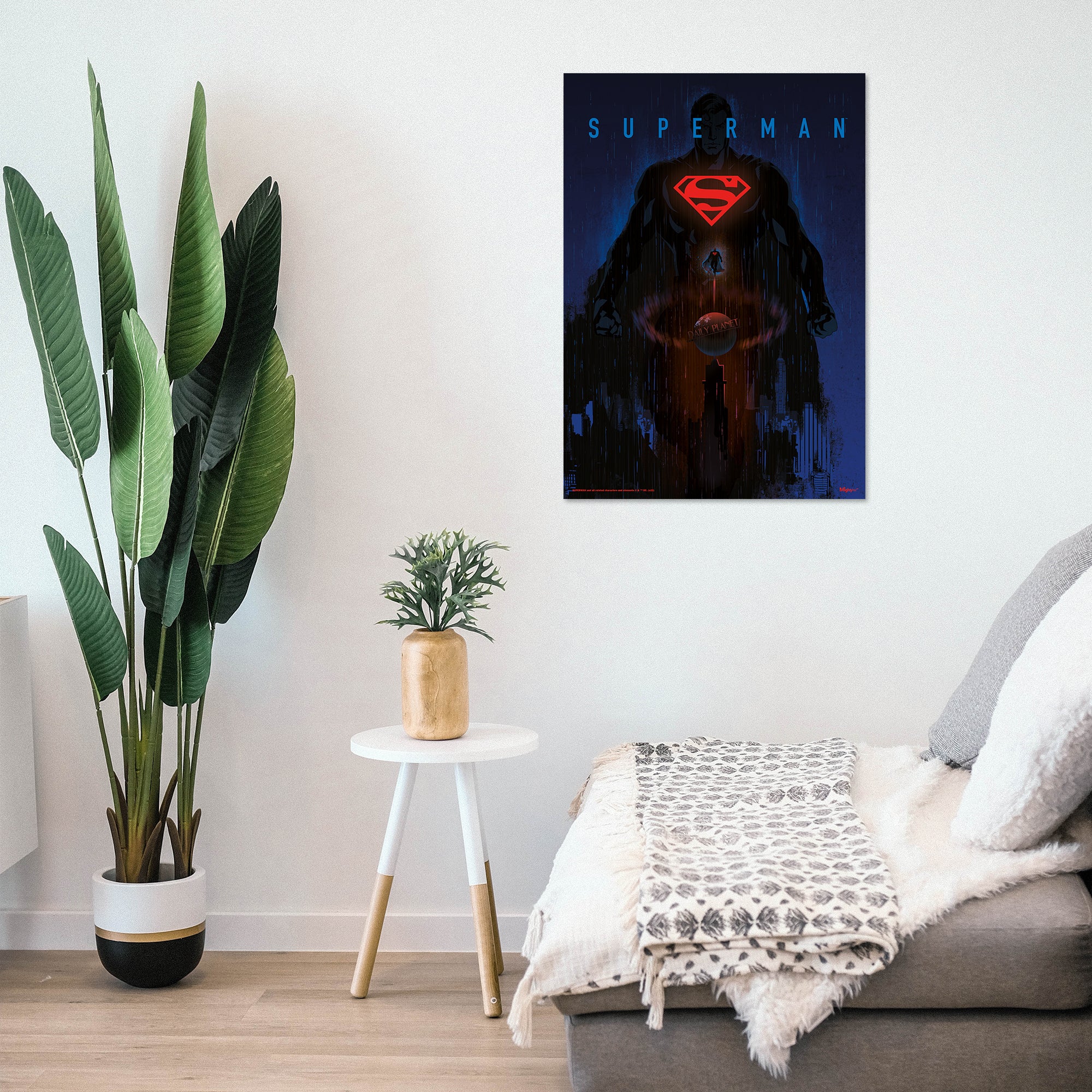 Dc Comics (Superman - Dark Artistic) MightyPrint™ Wall Art MP17240873