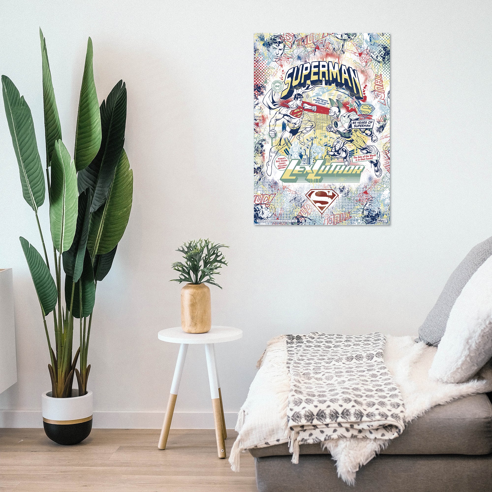 DC Comics (Superman 85th Anniversary - Ink) MightyPrint™ Wall Art MP17240876