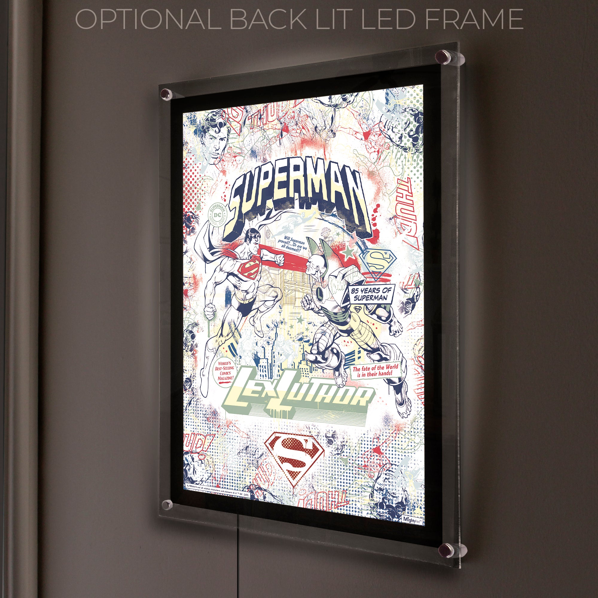 DC Comics (Superman 85th Anniversary - Ink) MightyPrint™ Wall Art MP17240876